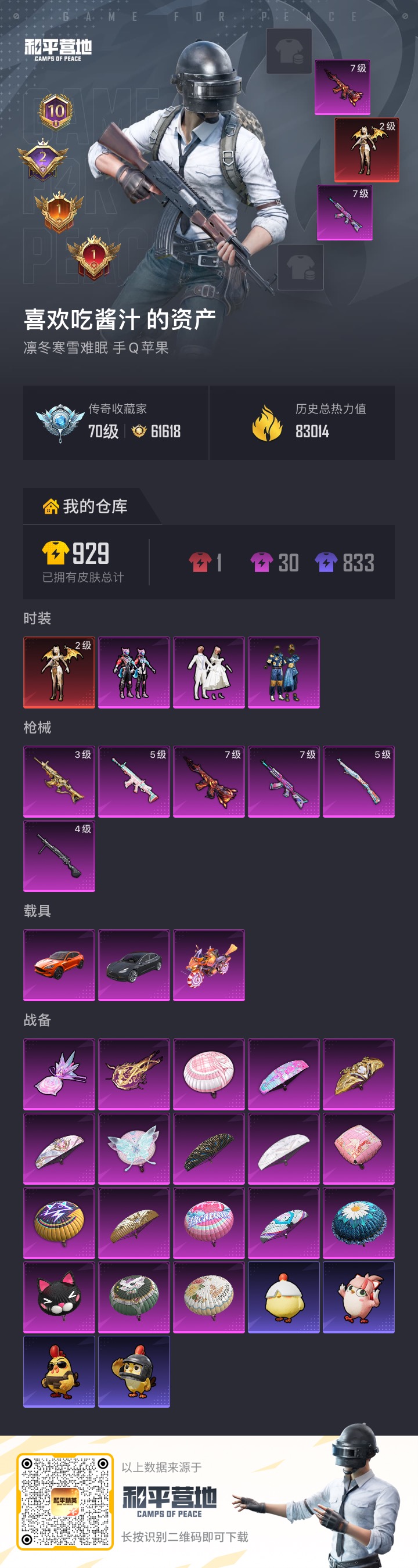 HPCMW4170664和平精英账号详情图17