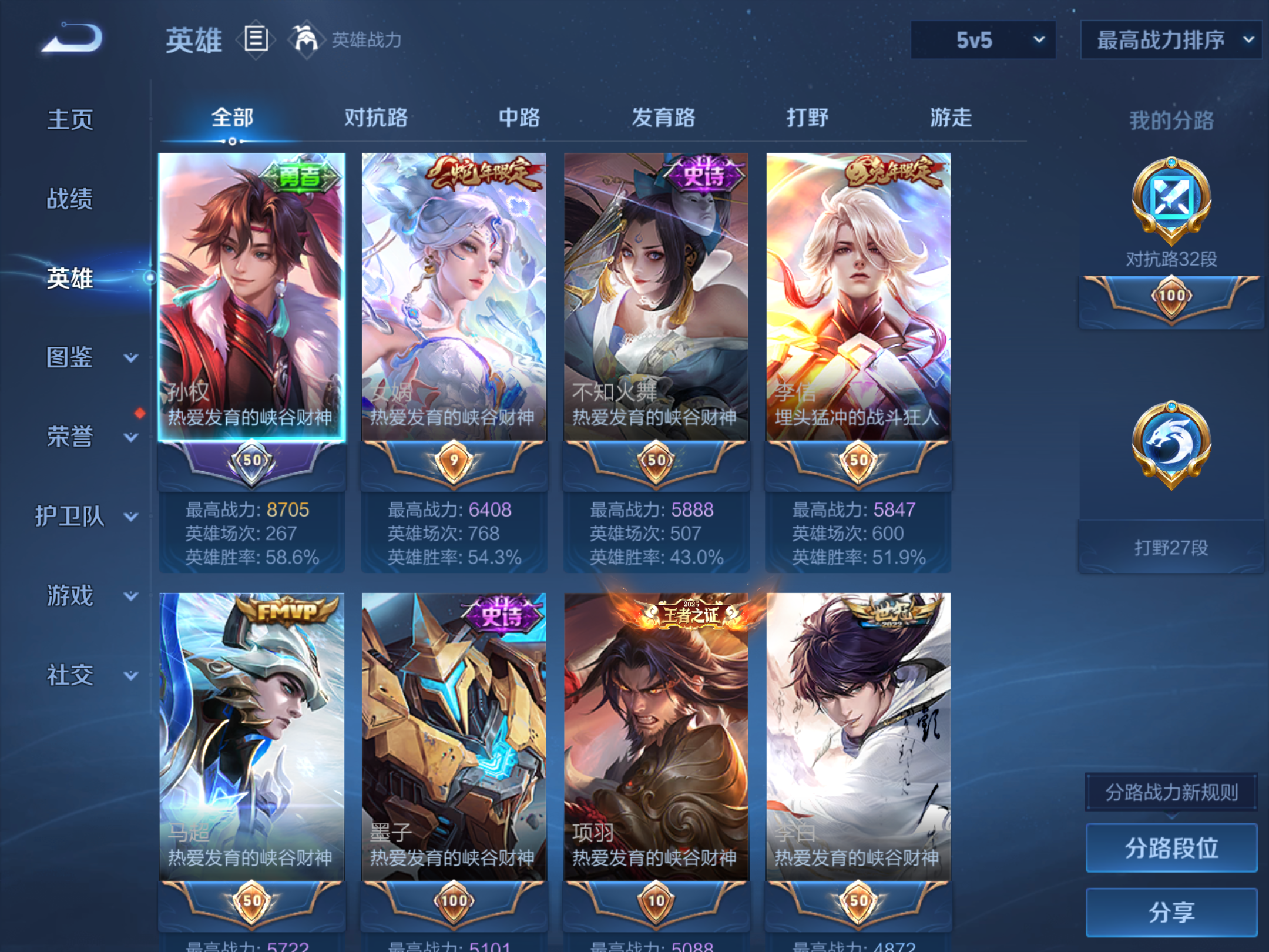 WZCMW4299760王者荣耀账号详情图2