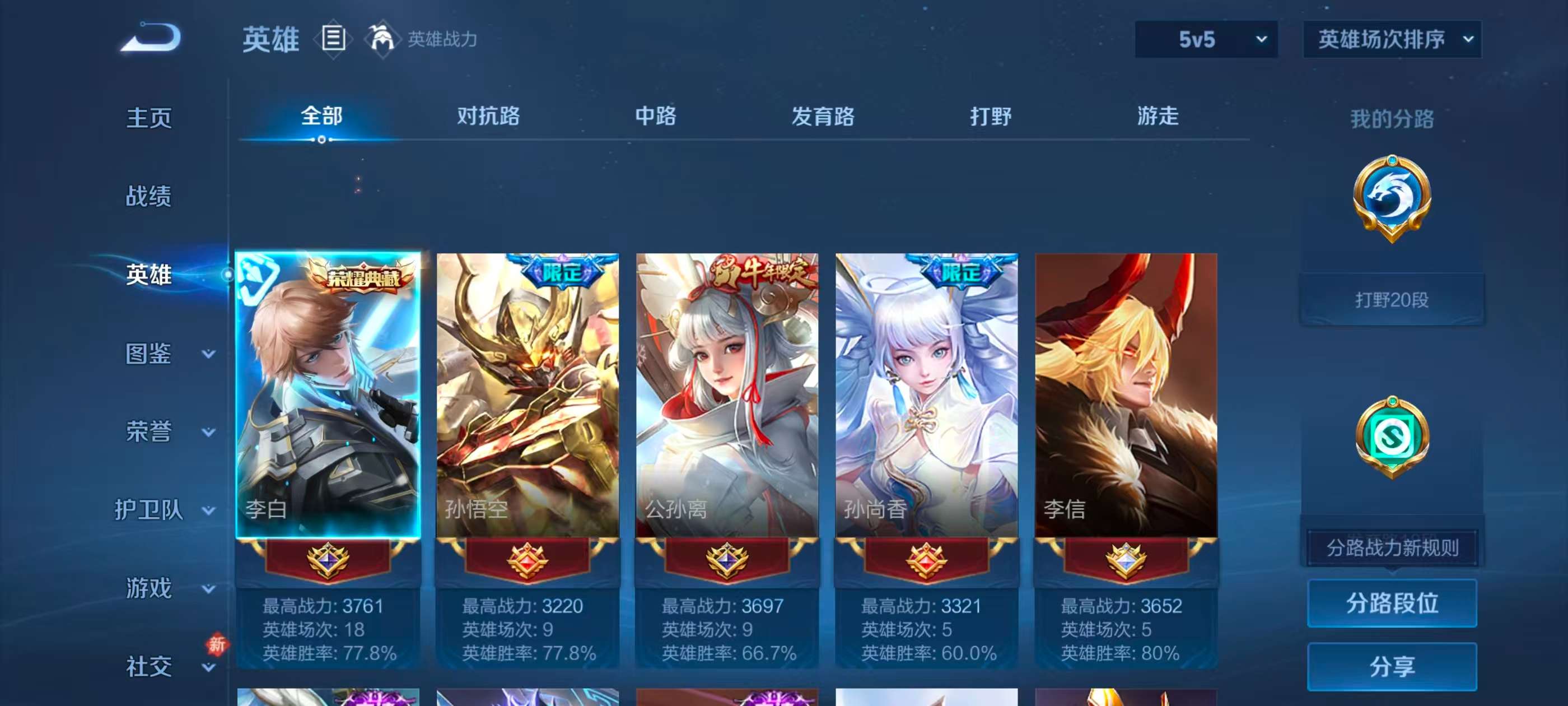 WZCMW4299248王者荣耀账号详情图4