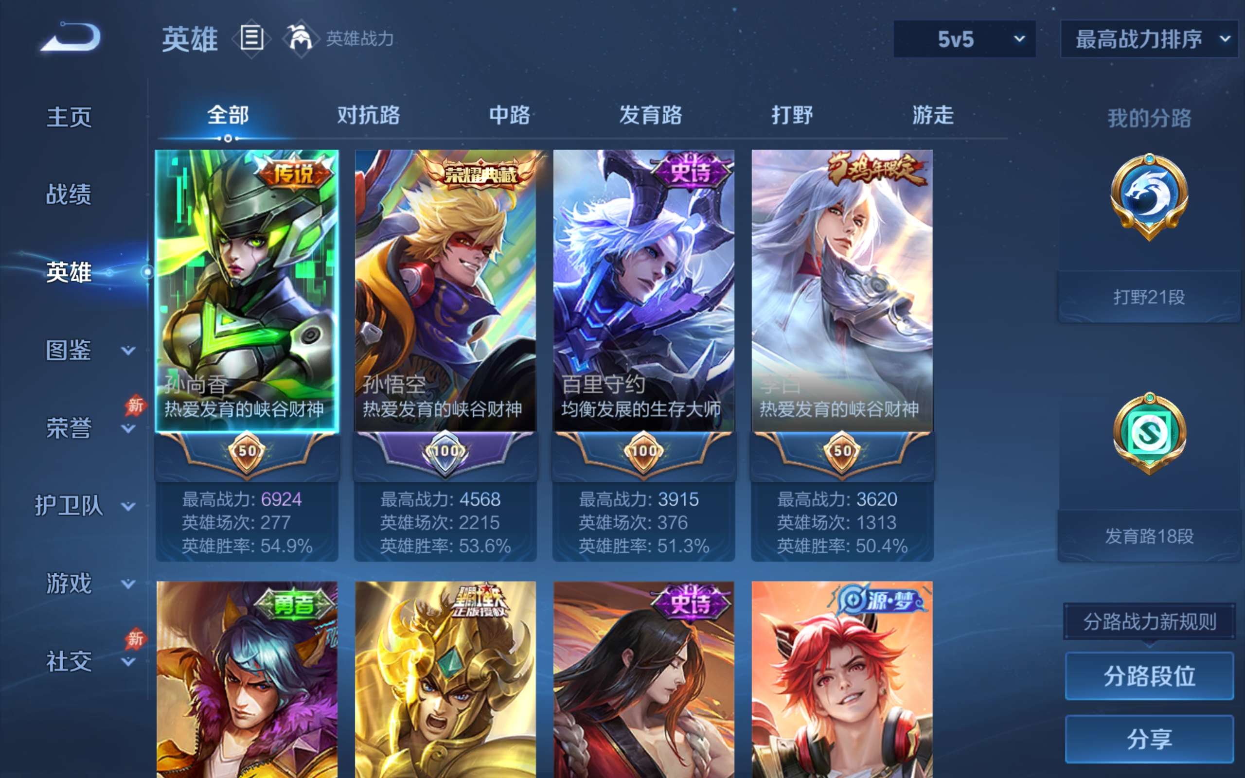 WZCMW4299600王者荣耀账号详情图2