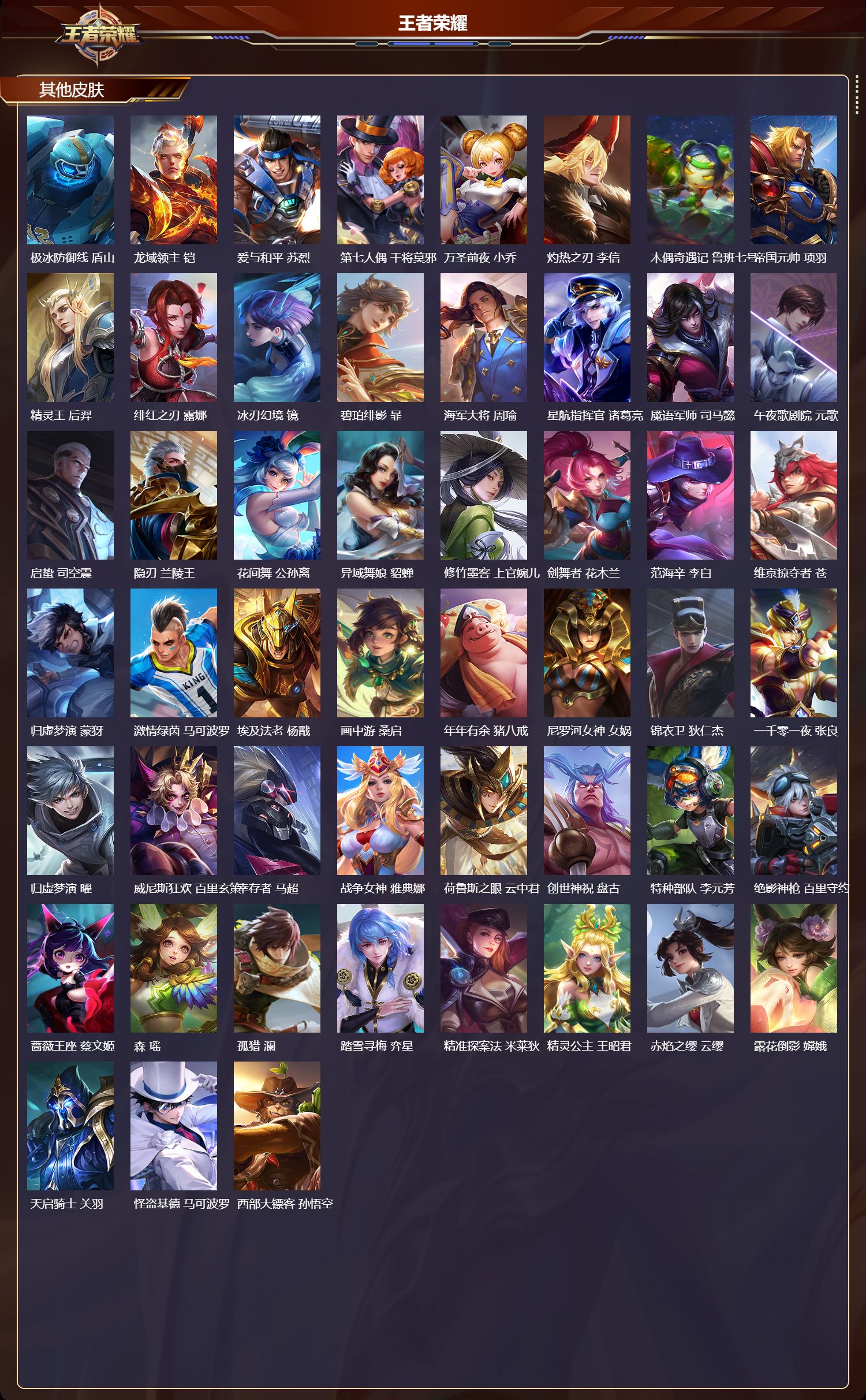 WZCMW4298547王者荣耀账号详情图8