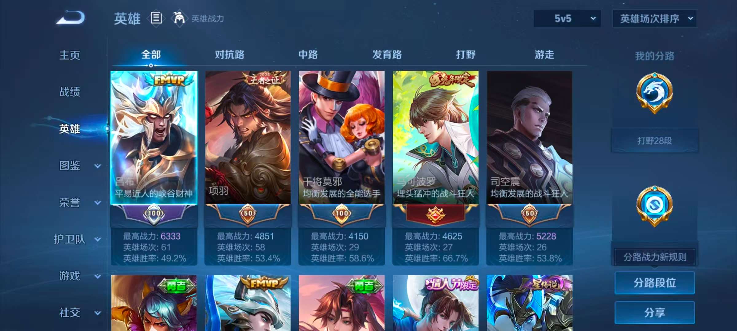 WZCMW4299138王者荣耀账号详情图5