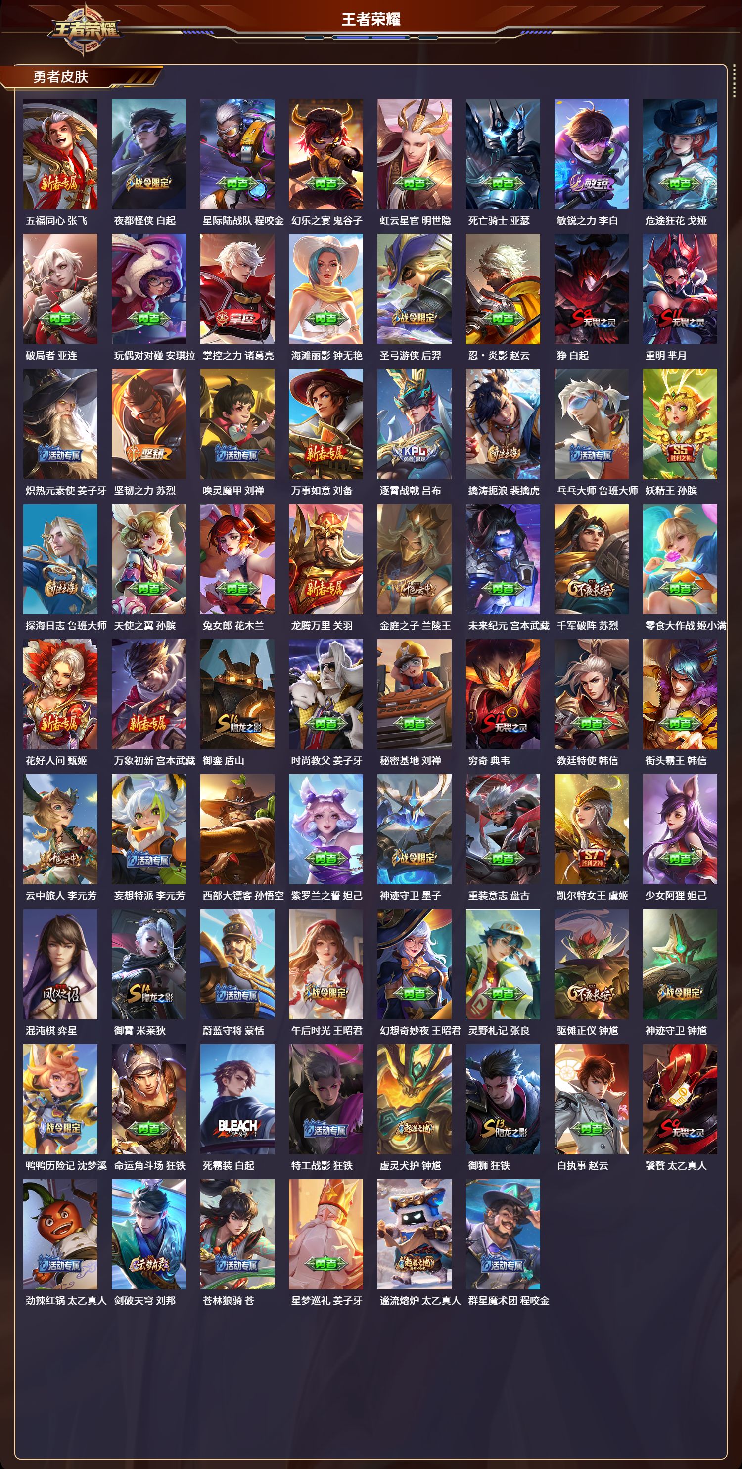 WZLX4277231王者荣耀账号详情图4 WZLX4277231王者荣耀账号详情图4