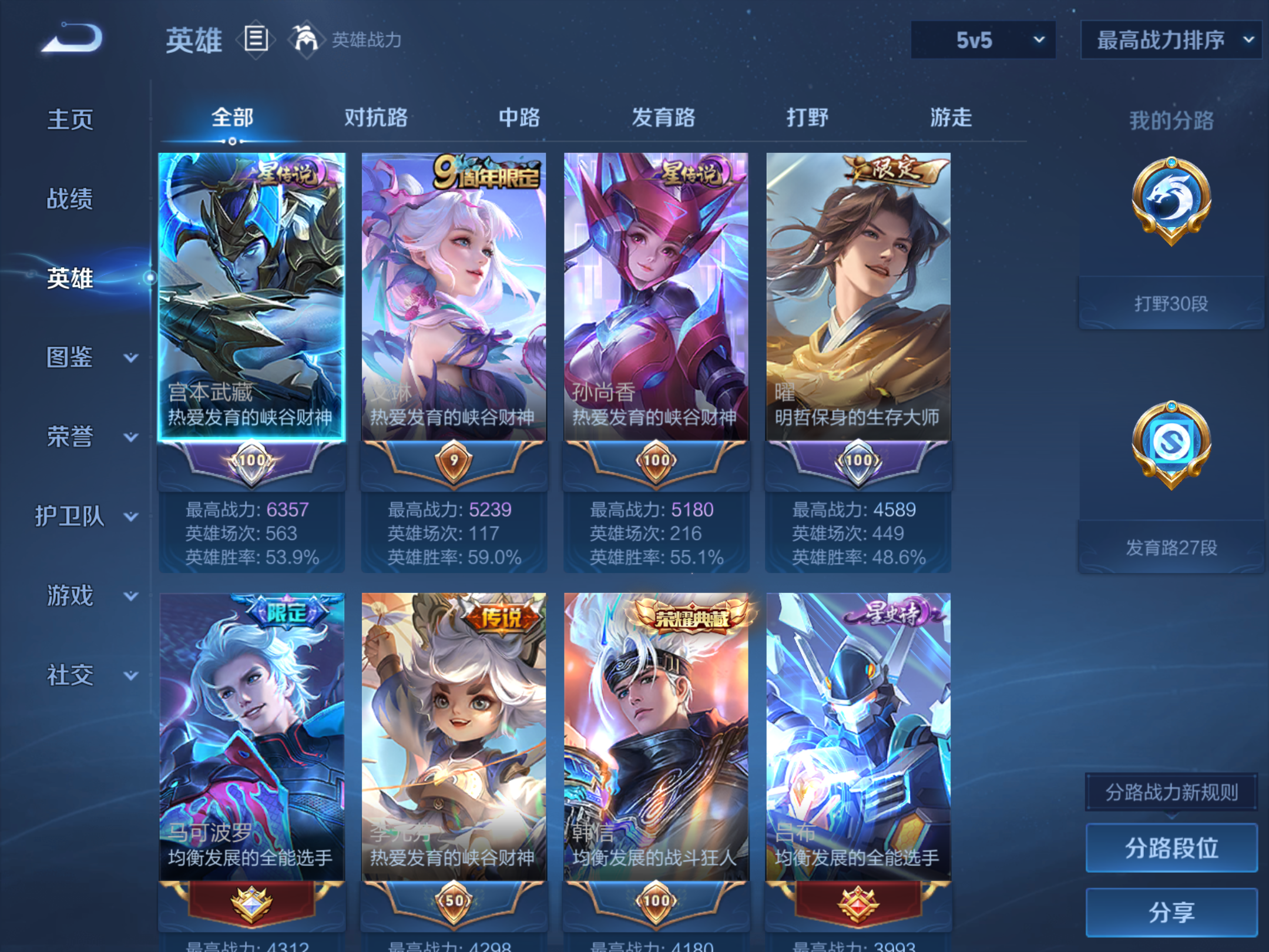 WZCMW4299692王者荣耀账号详情图2