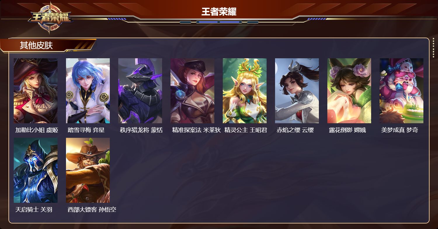 WZCMW4298558王者荣耀账号详情图9