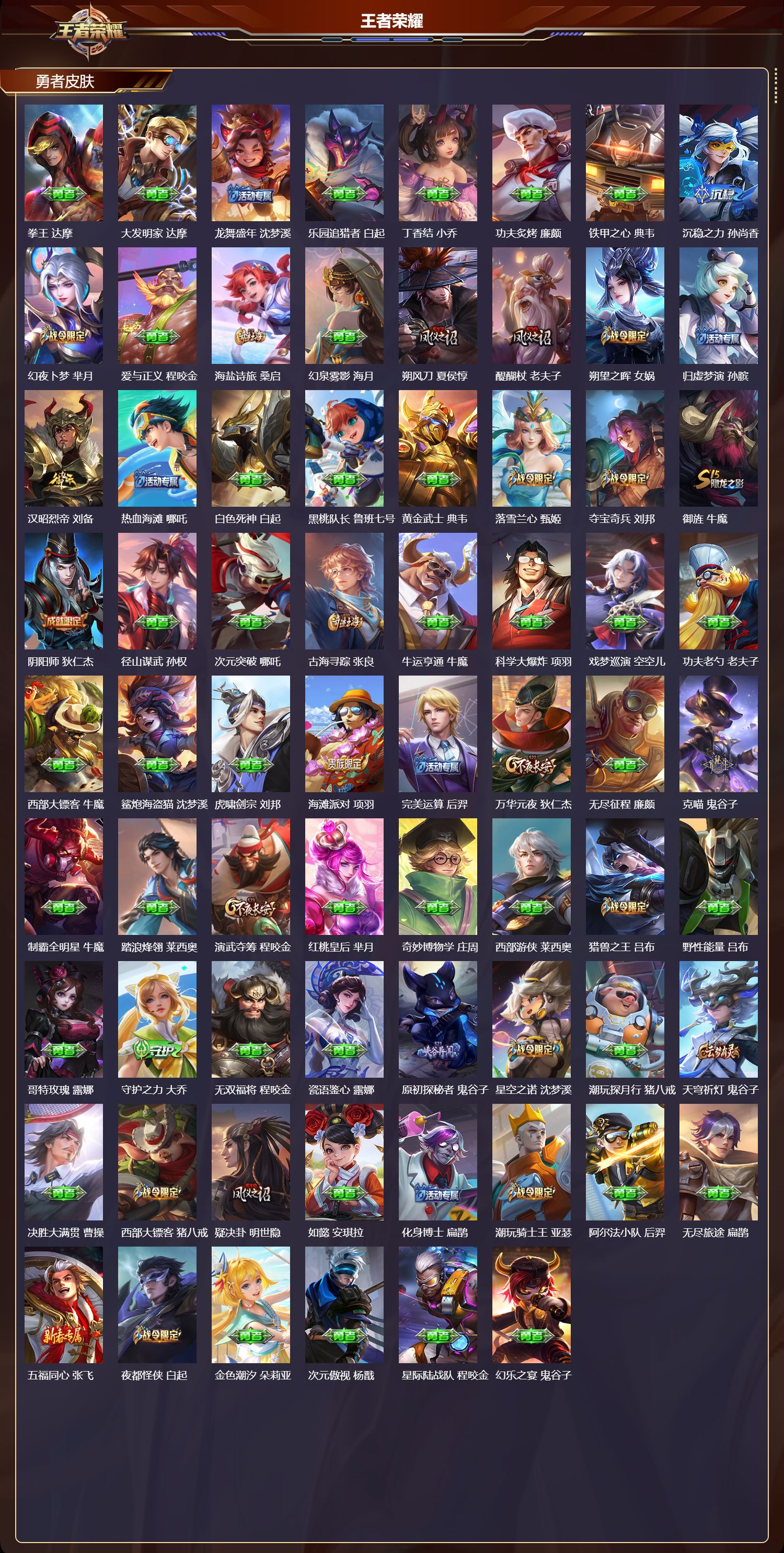 WZCMW4298620王者荣耀账号详情图10