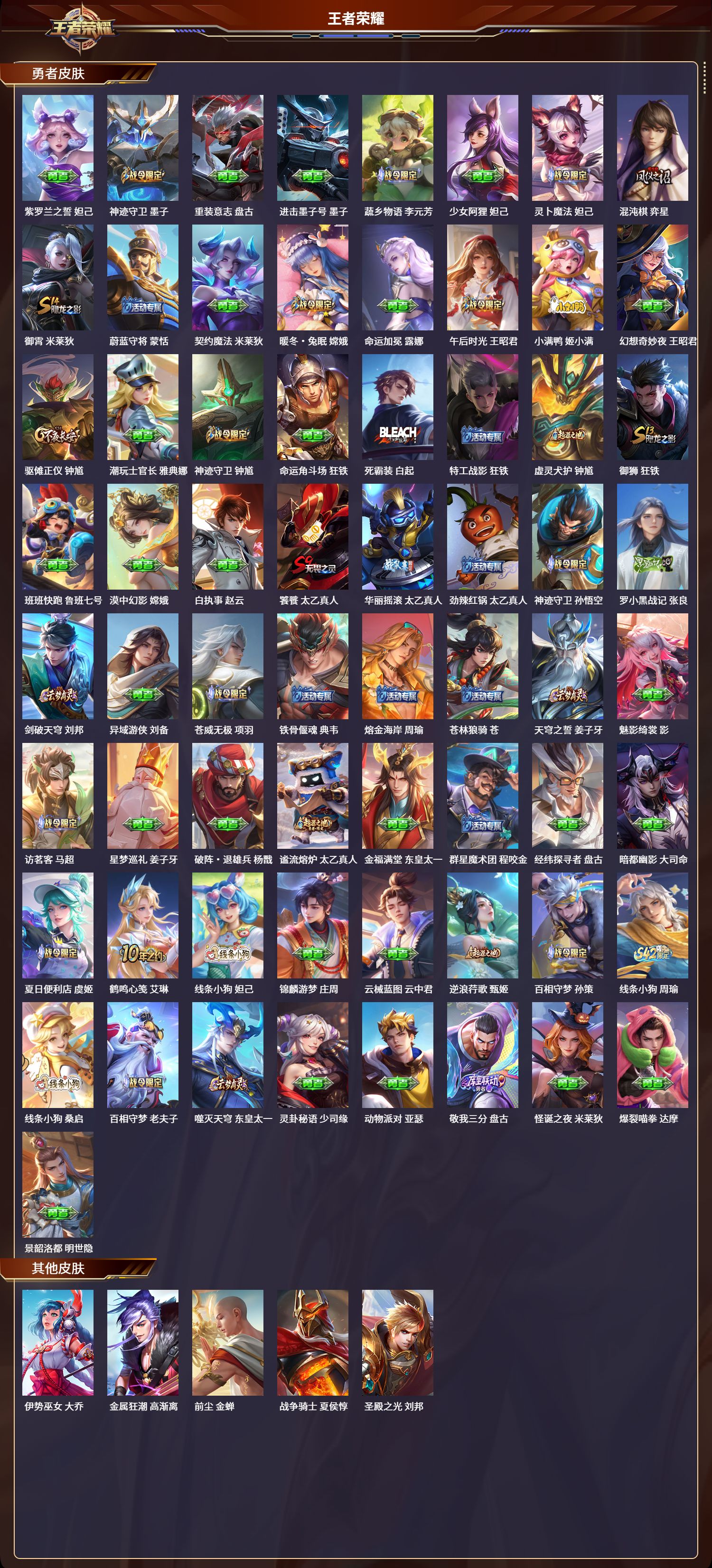 WZQM4277252王者荣耀账号详情图8