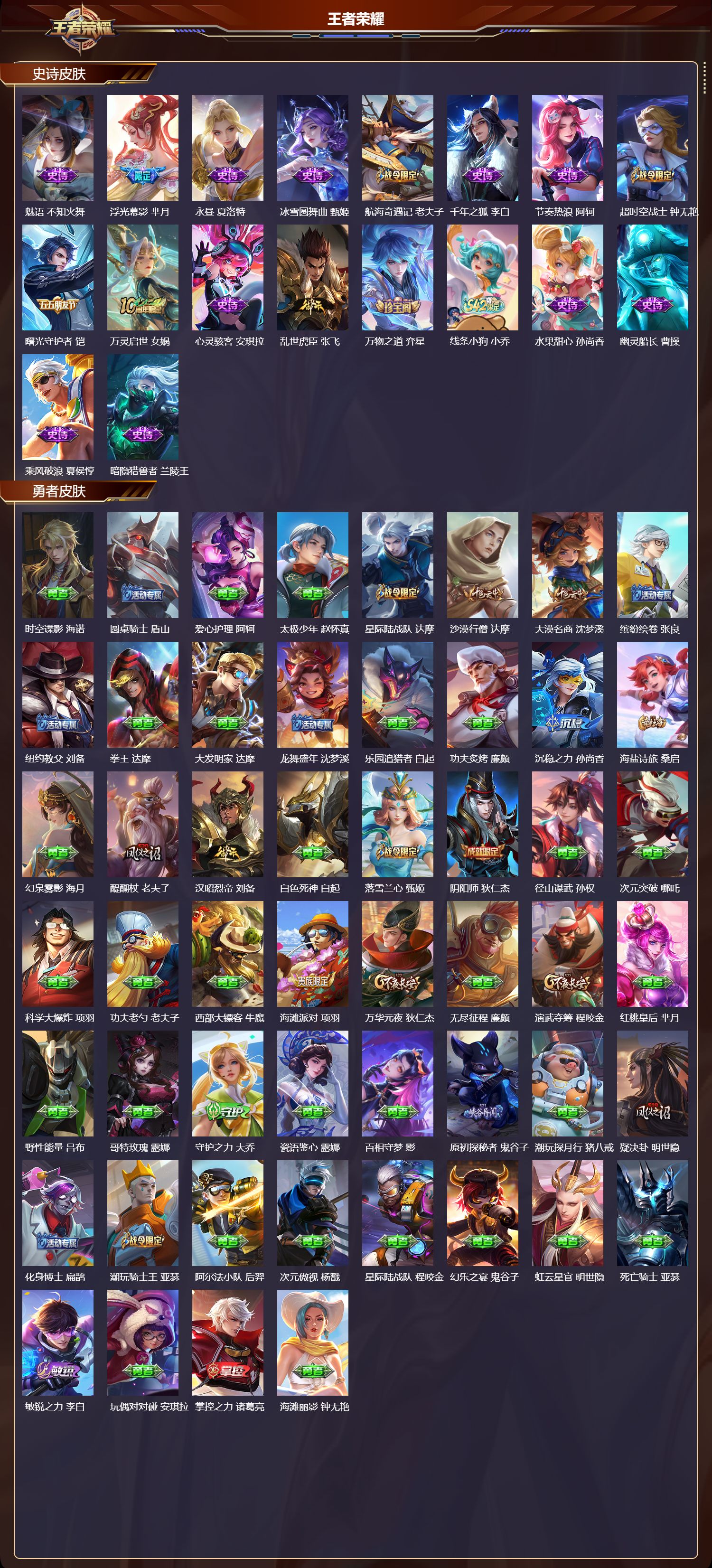 WZMK4276306王者荣耀账号详情图3 WZMK4276306王者荣耀账号详情图3