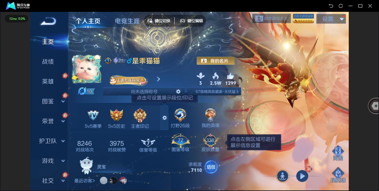 WZLX4277244王者荣耀账号详情图7