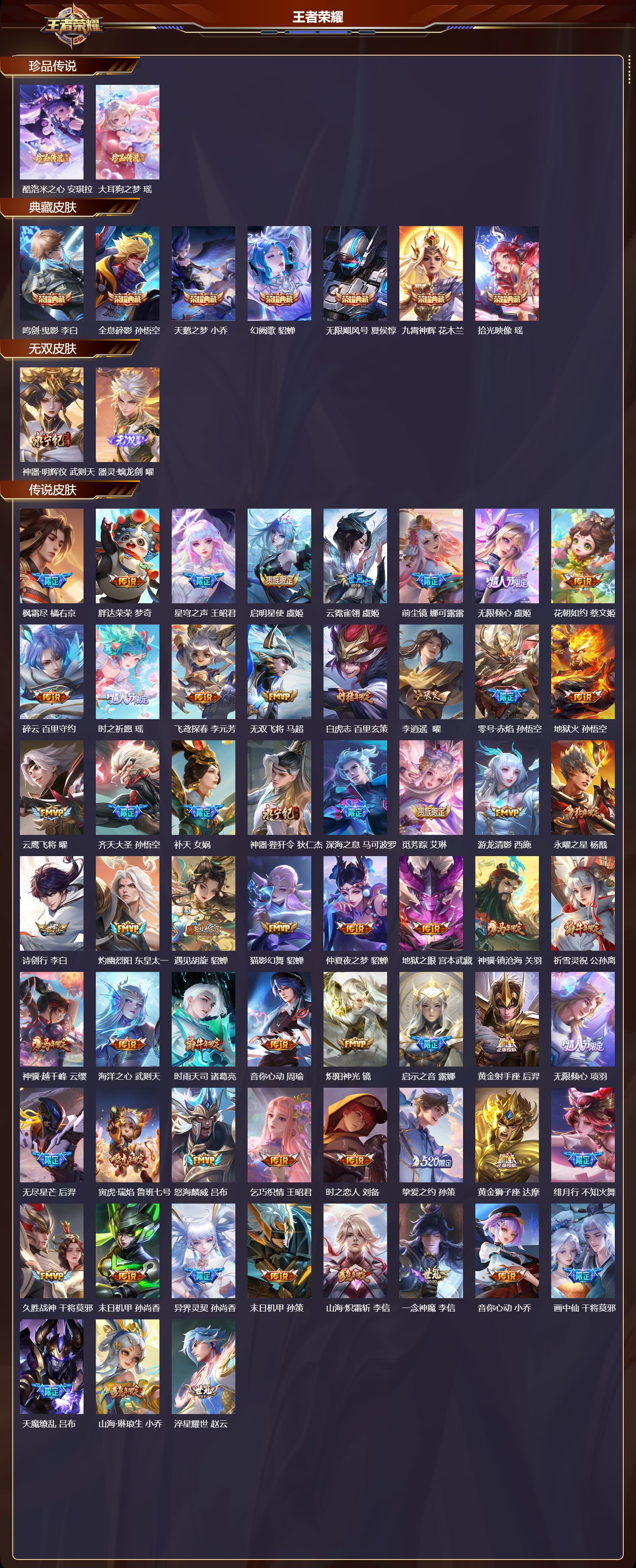 WZCMW4298620王者荣耀账号详情图6