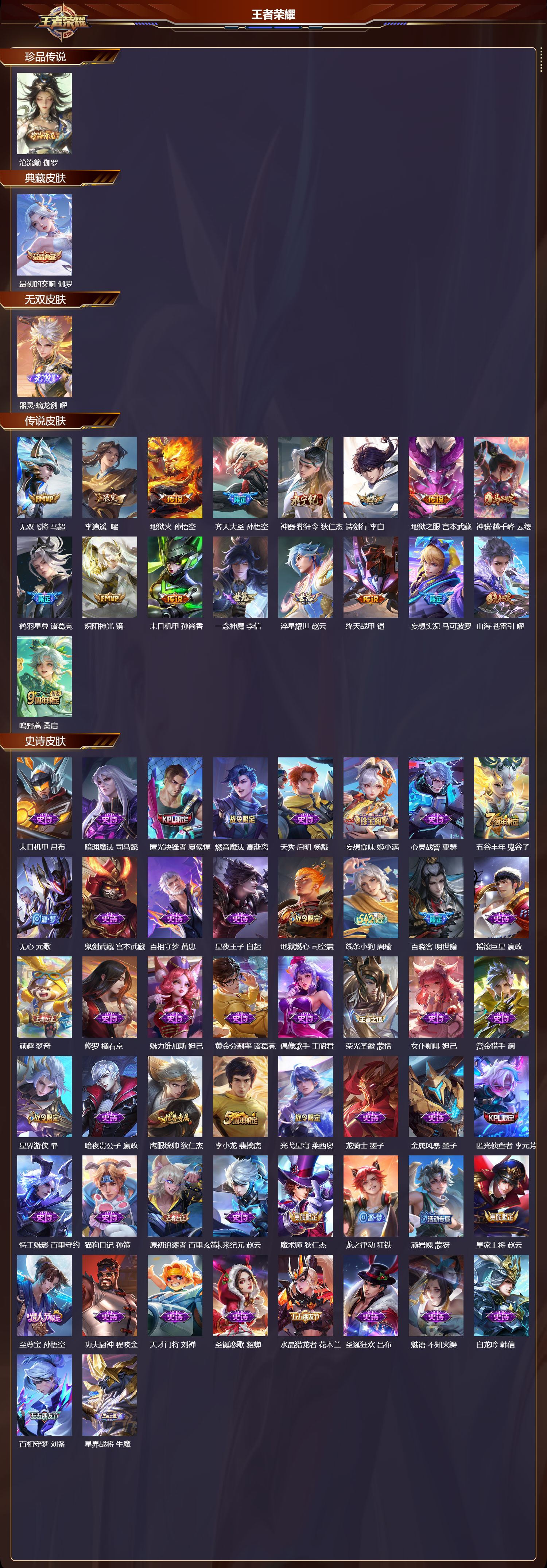 WZCMW4299065王者荣耀账号详情图5