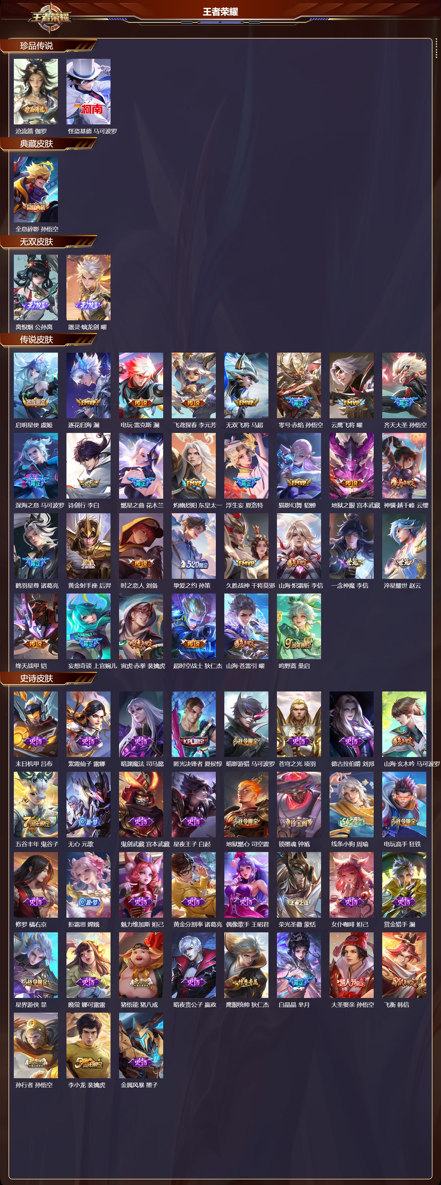 WZCMW4298546王者荣耀账号详情图5