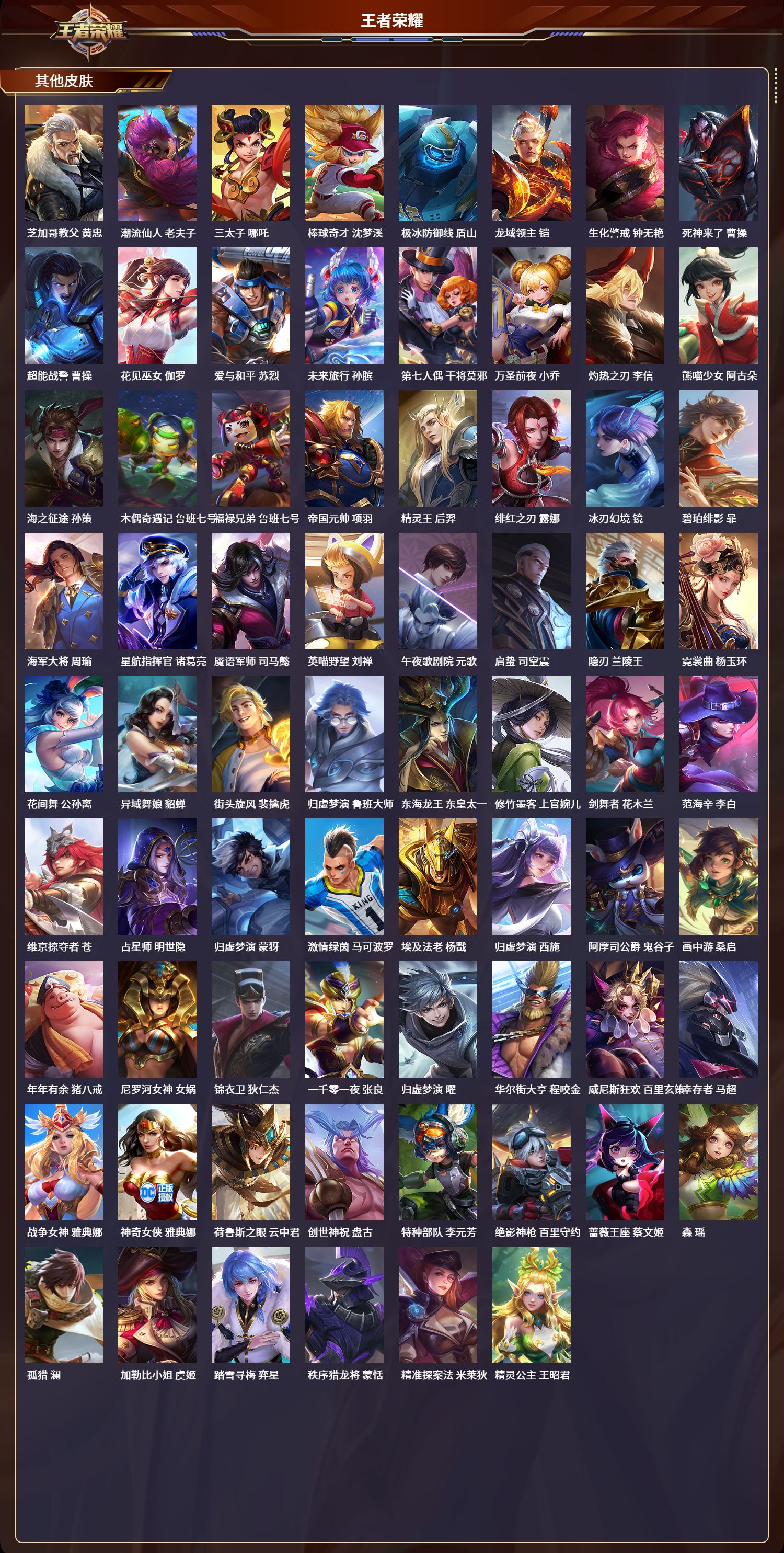 WZQM4277252王者荣耀账号详情图9