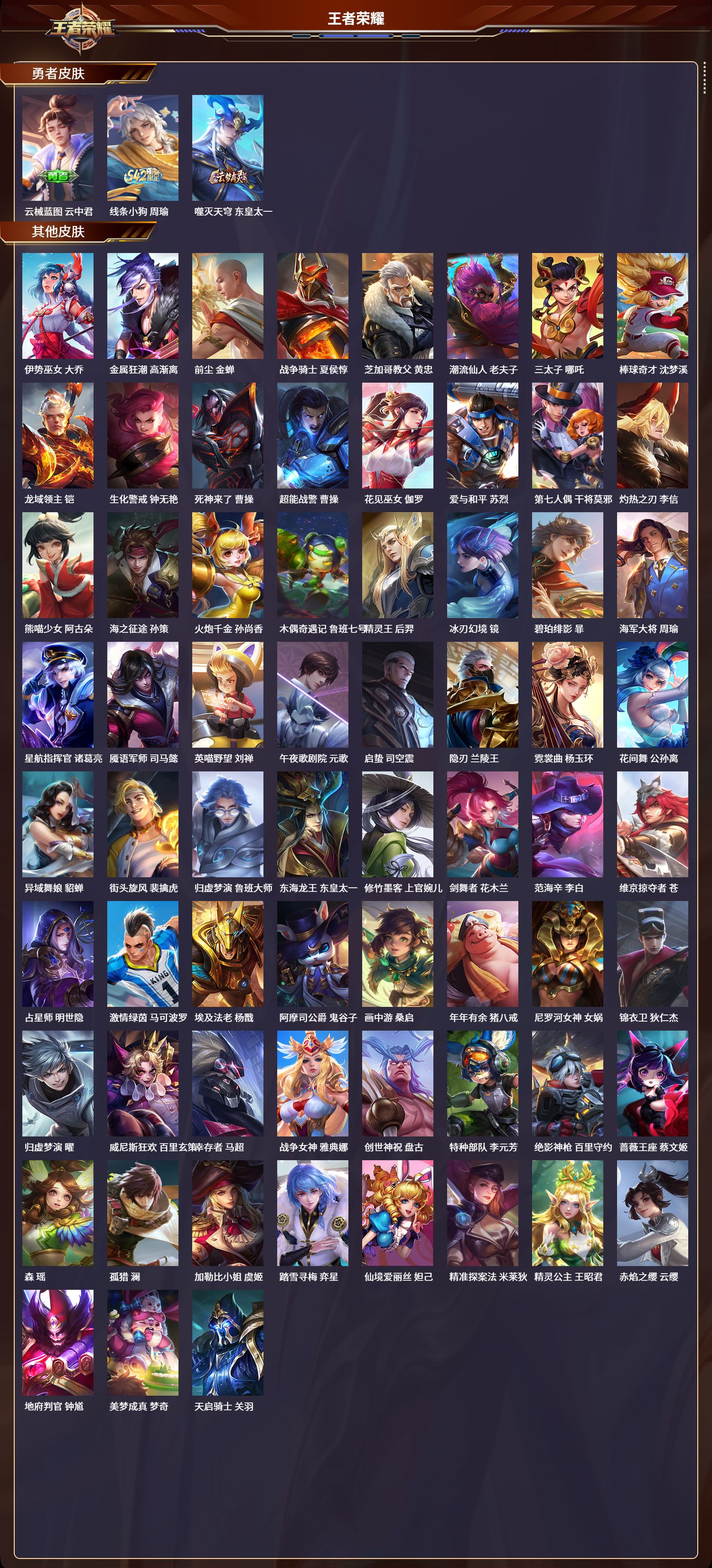 WZLX4277231王者荣耀账号详情图5 WZLX4277231王者荣耀账号详情图5