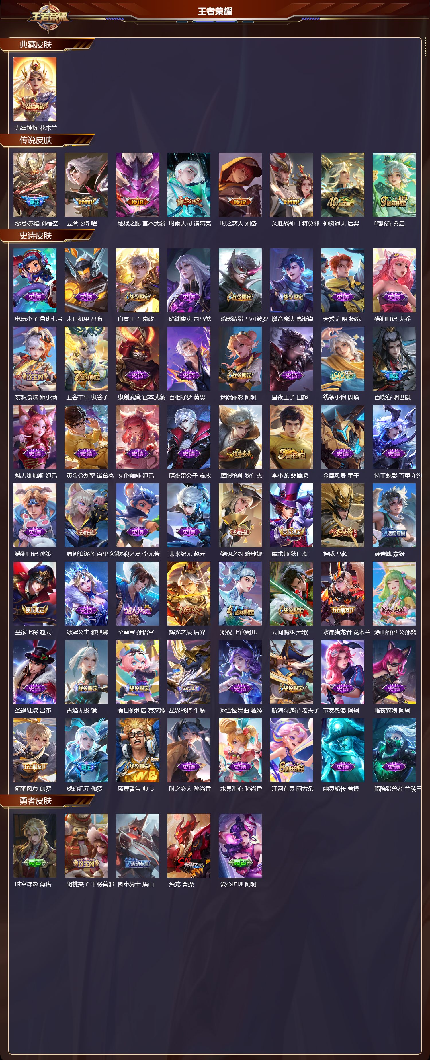 WZCMW4298667王者荣耀账号详情图5