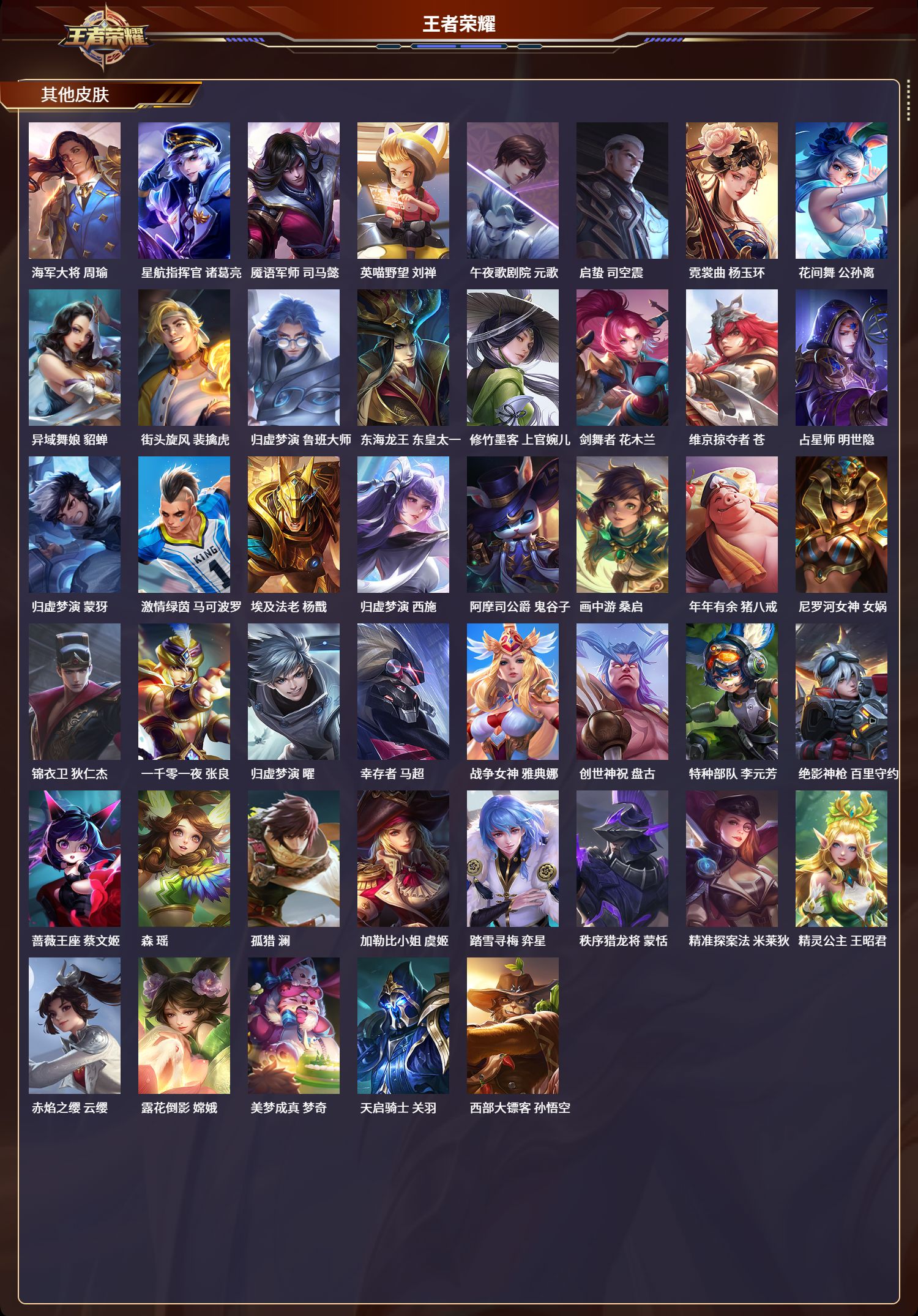 WZLX4278305王者荣耀账号详情图6