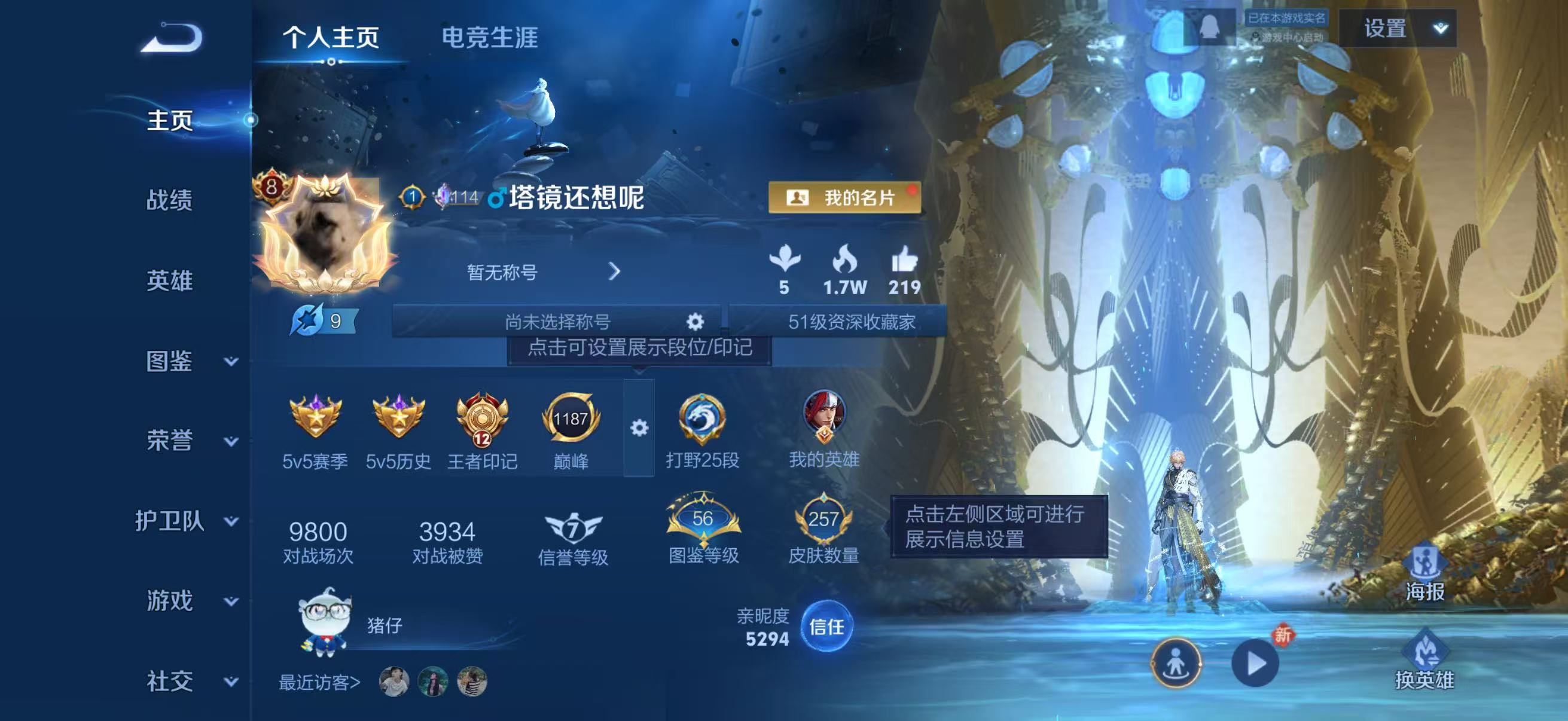 WZCMW4298547王者荣耀账号详情图1