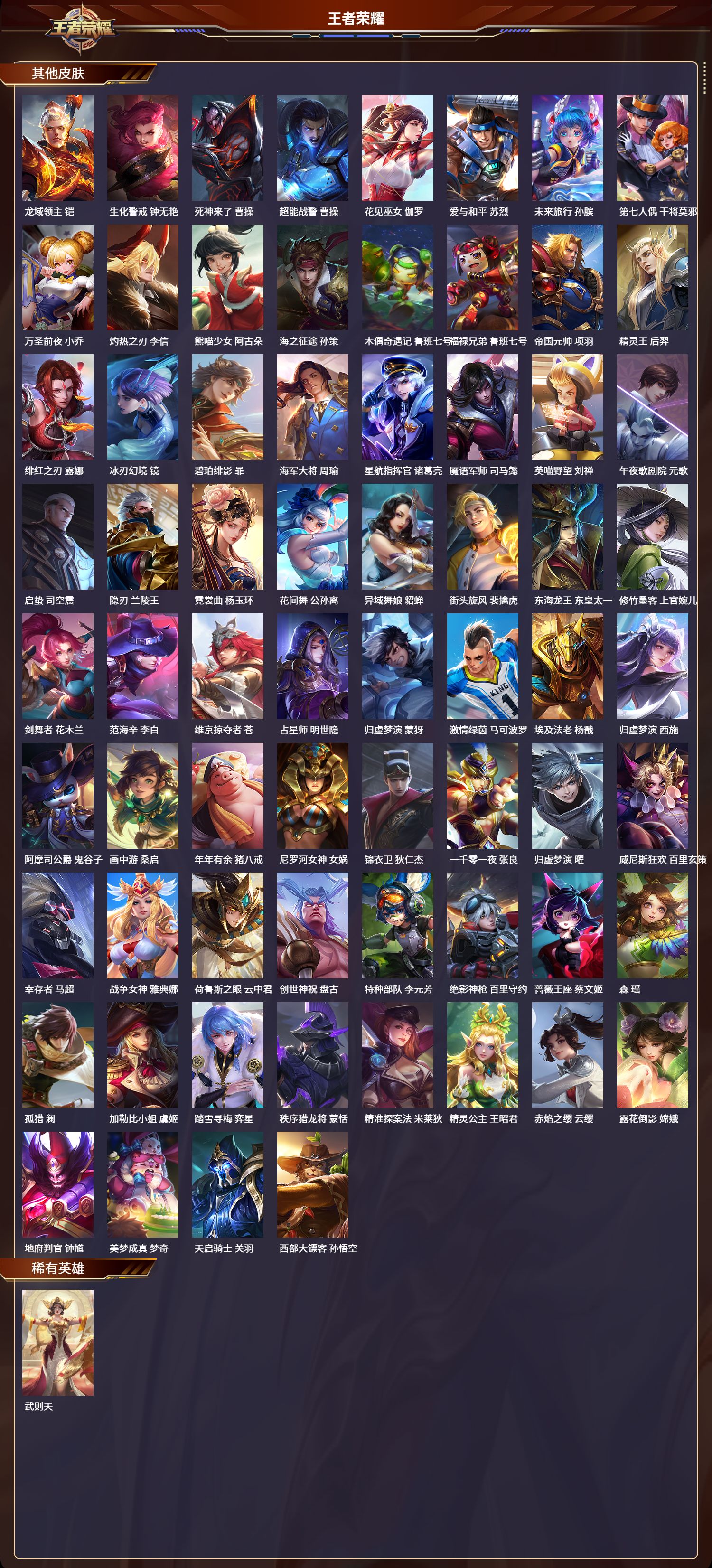 WZLX4277308王者荣耀账号详情图7