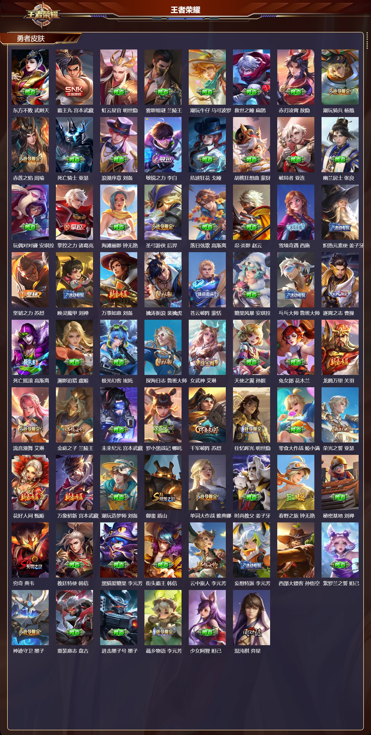 WZCMW4298620王者荣耀账号详情图11