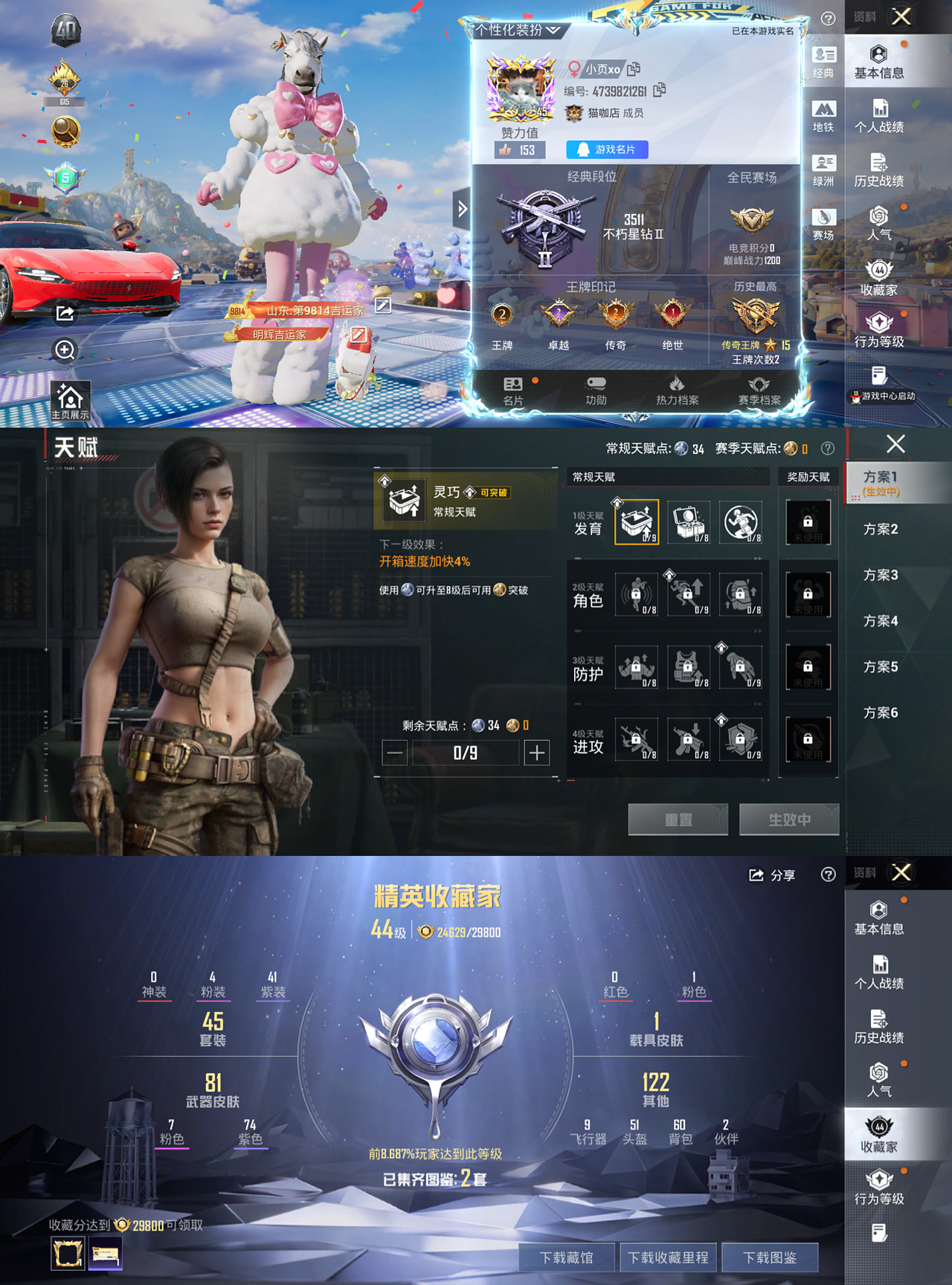 HPLX4183570和平精英账号详情图1