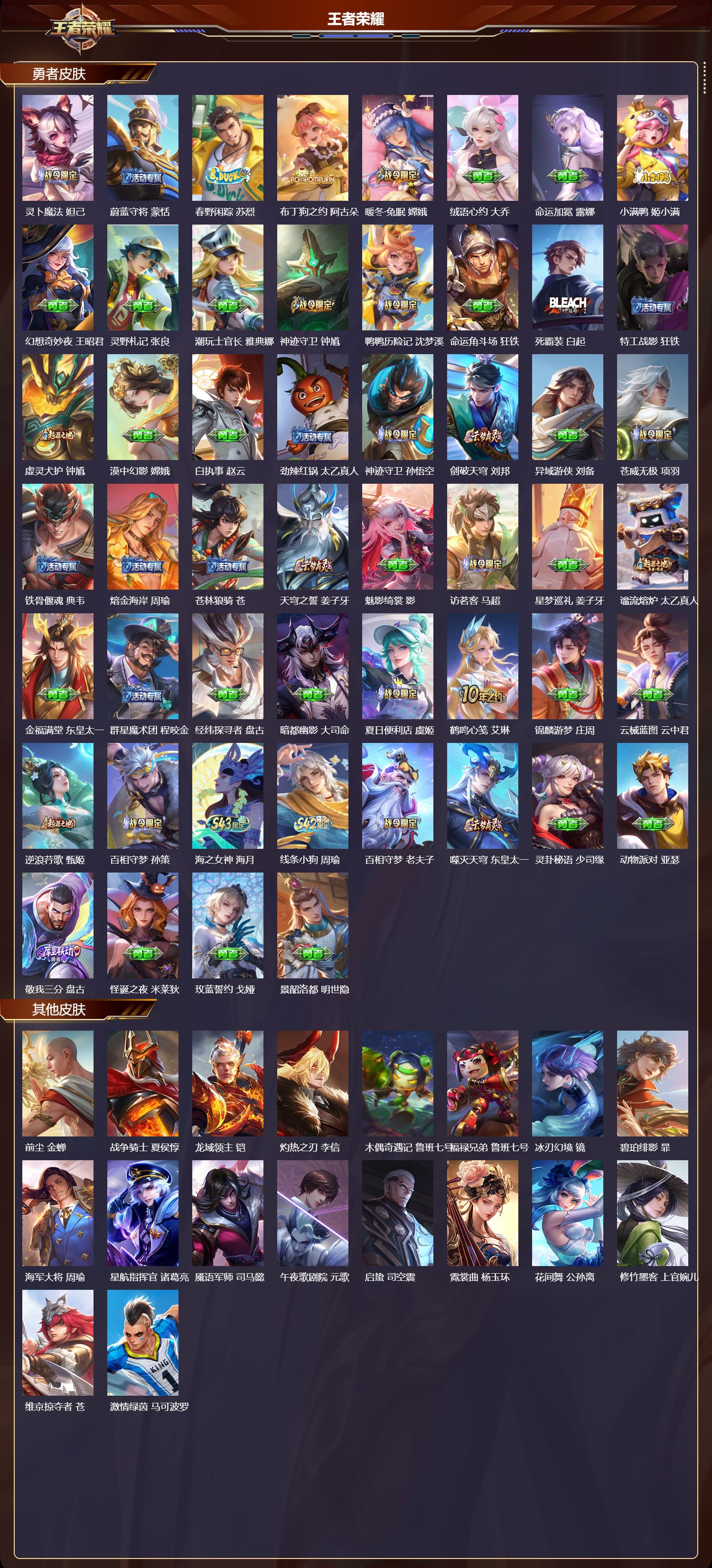 WZQM4321613王者荣耀账号详情图5