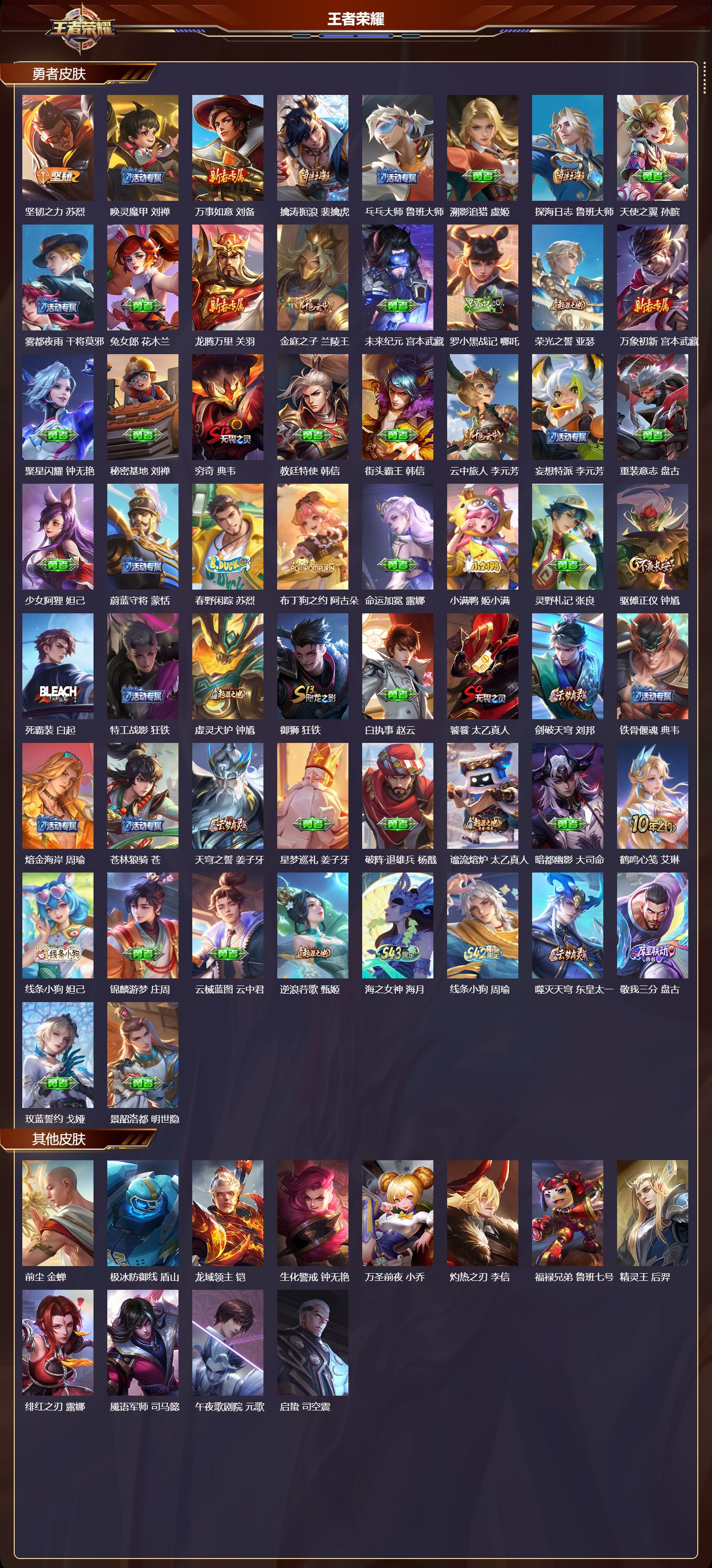 WZQM4321438王者荣耀账号详情图4