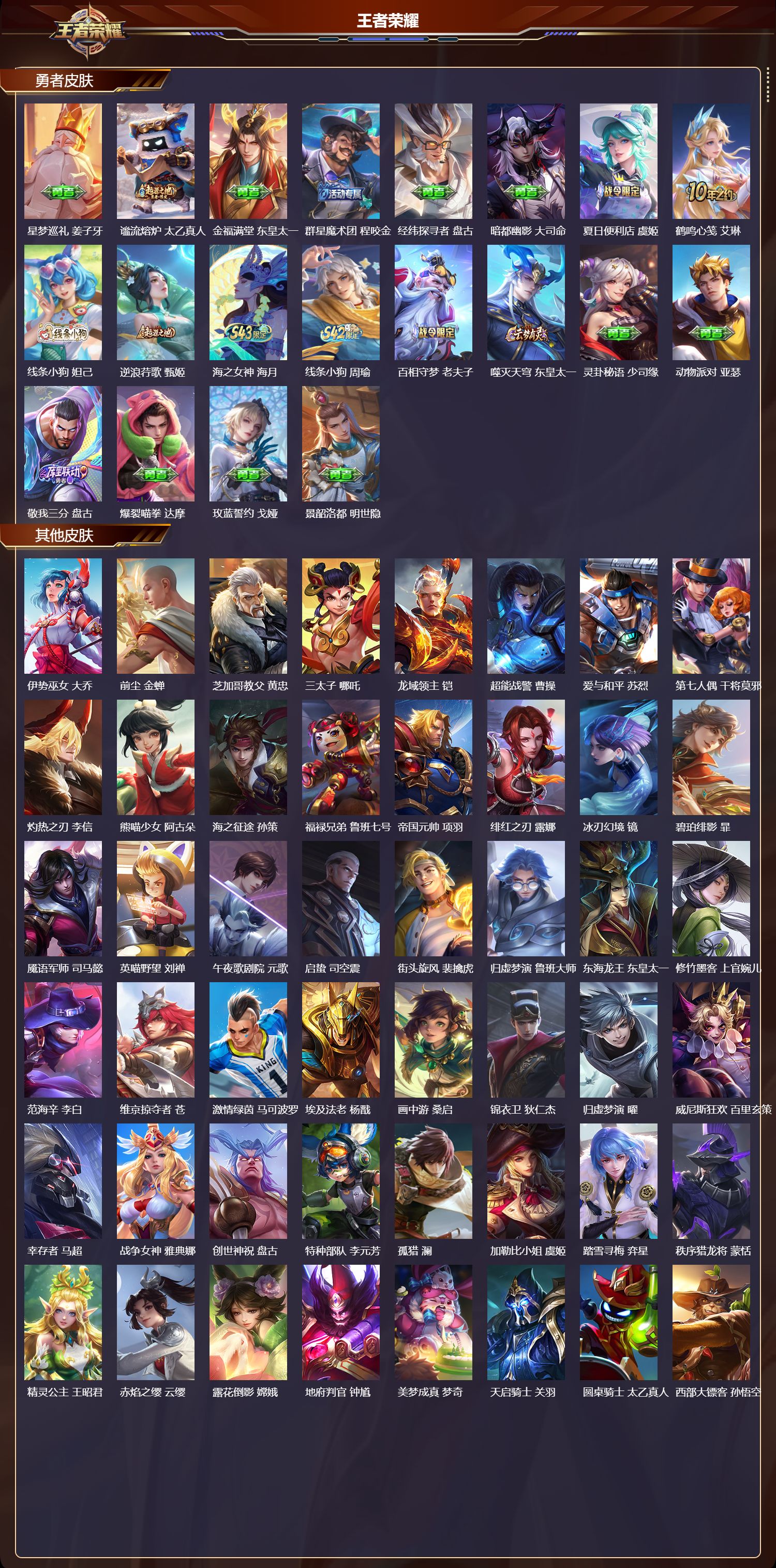 WZQM4321615王者荣耀账号详情图5