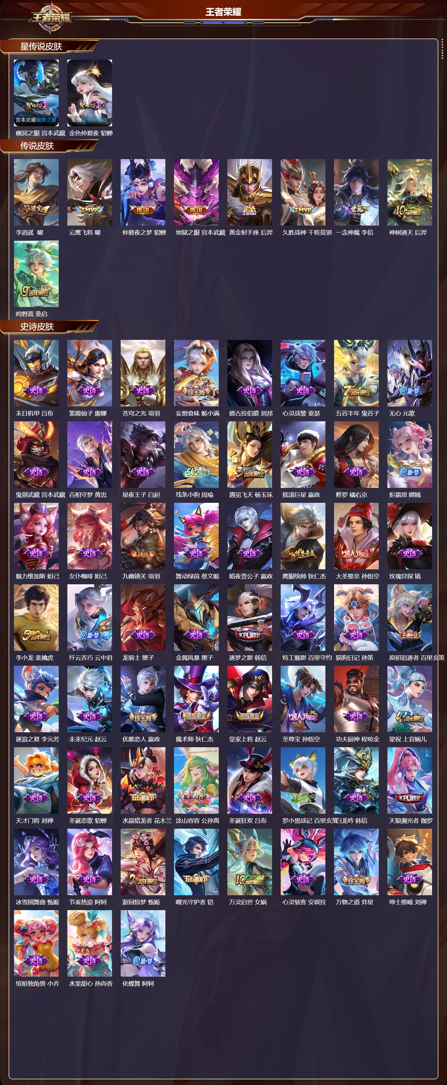 WZQM4321438王者荣耀账号详情图2