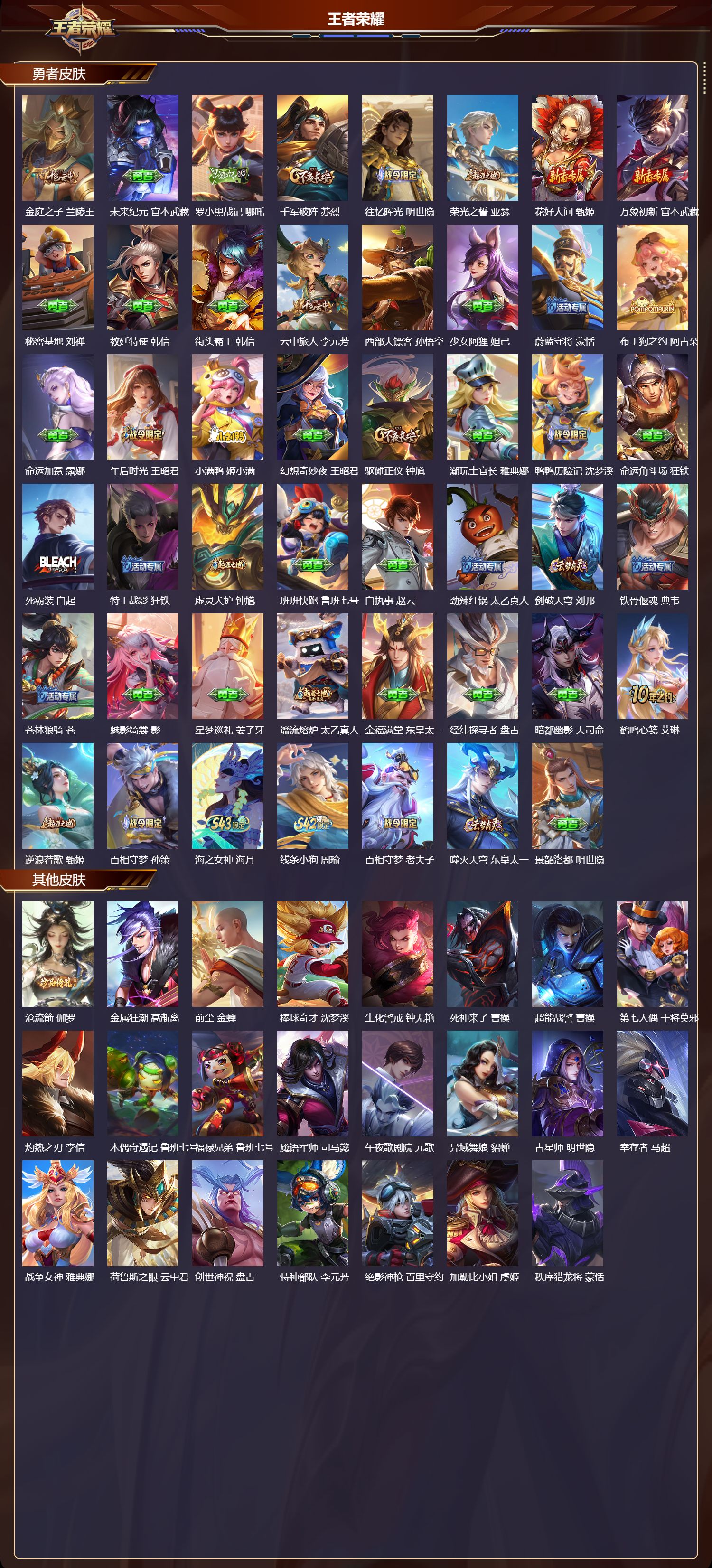 WZQM4321611王者荣耀账号详情图4