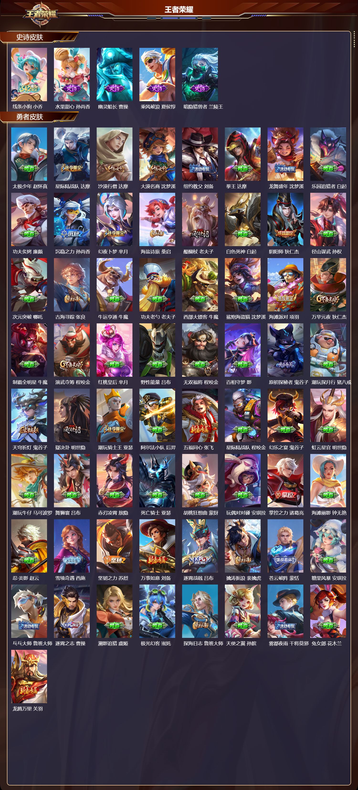 WZQM4321611王者荣耀账号详情图3