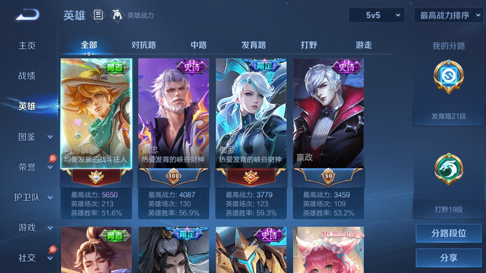 WZCMW4339019王者荣耀账号详情图2