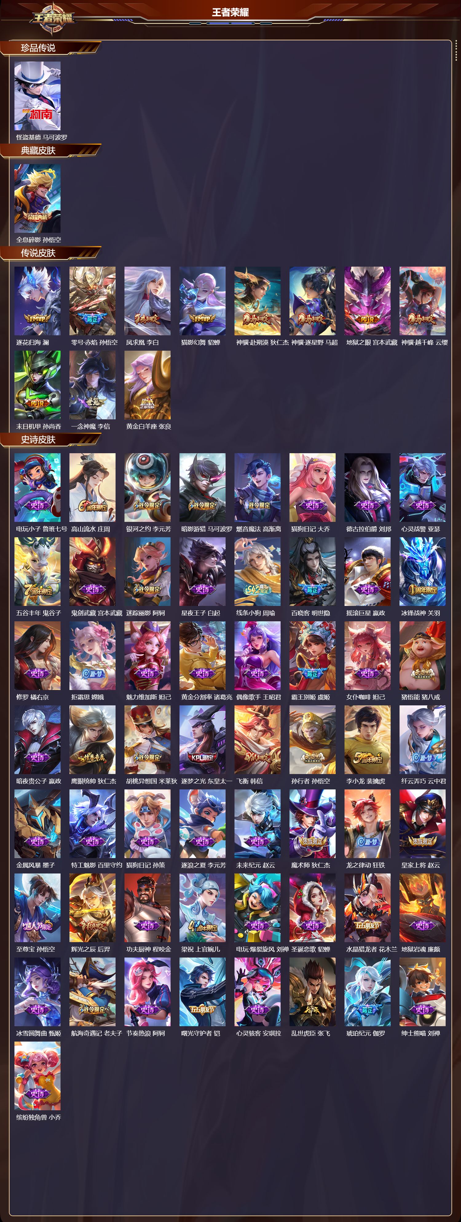 WZQM4323256王者荣耀账号详情图2