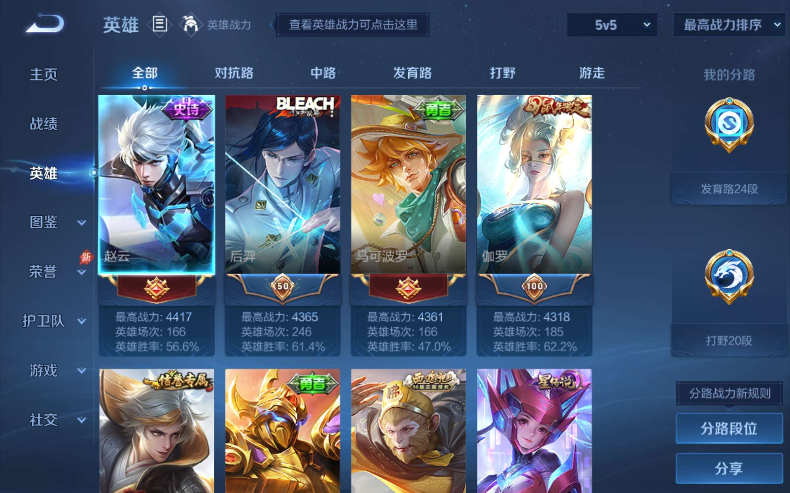 WZCMW4341080王者荣耀账号详情图2