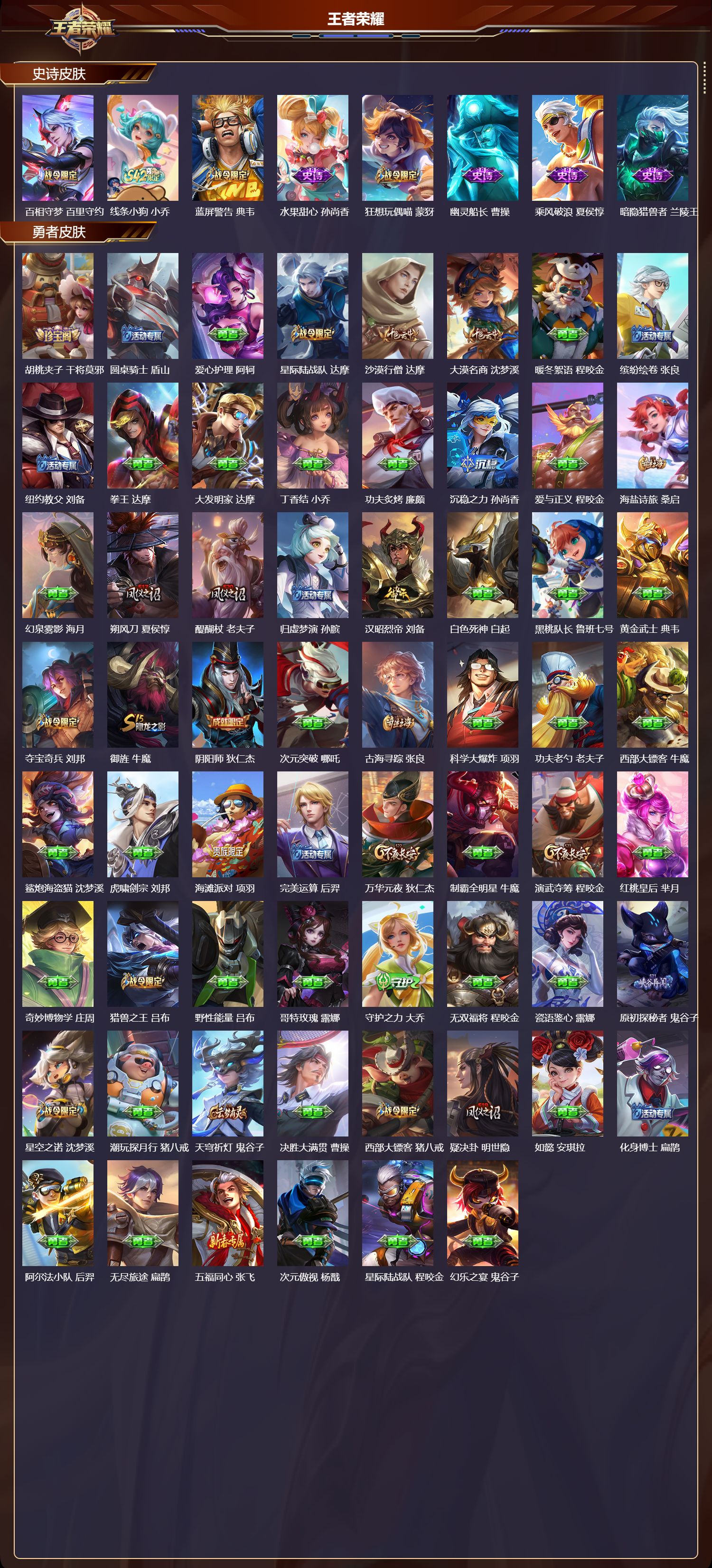 WZQM4323256王者荣耀账号详情图3