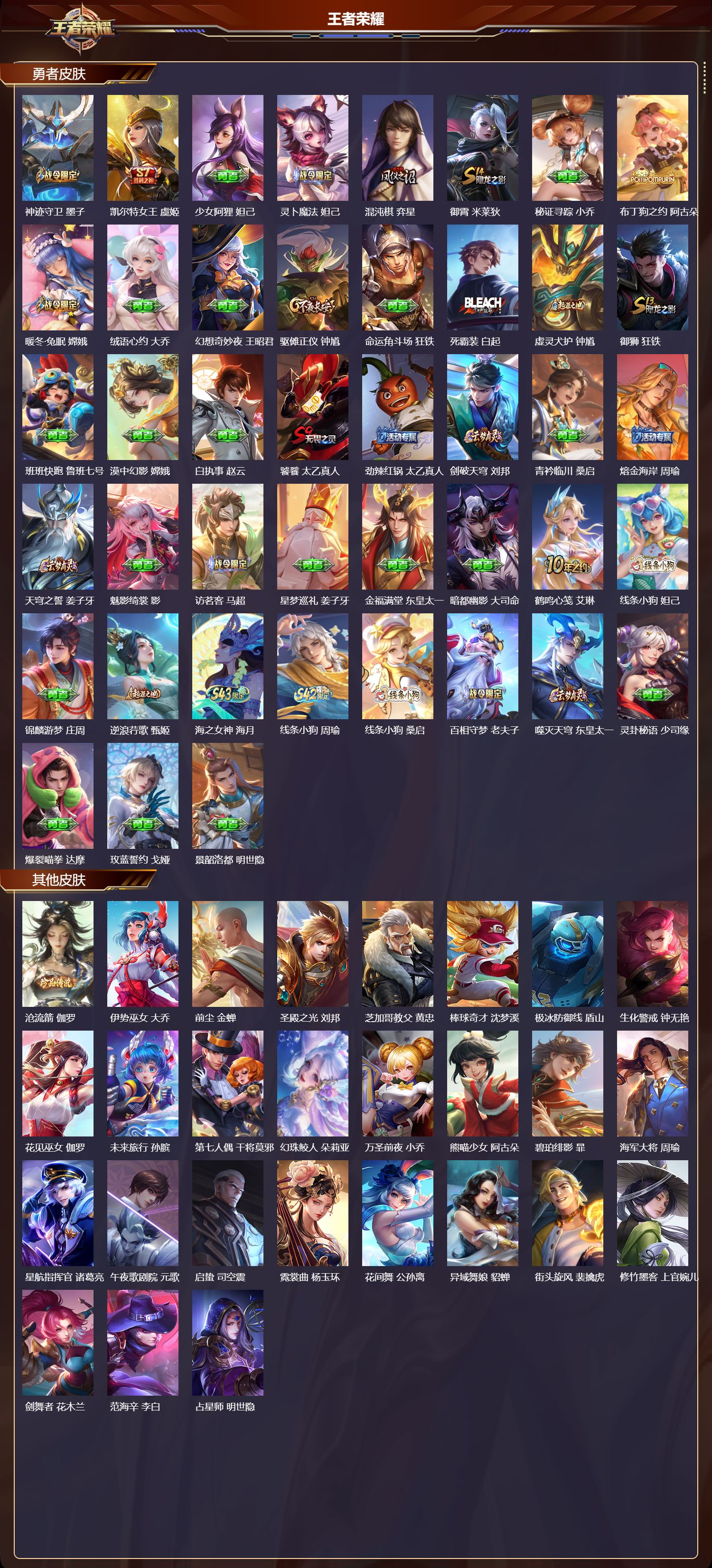 WZMK4322859王者荣耀账号详情图4