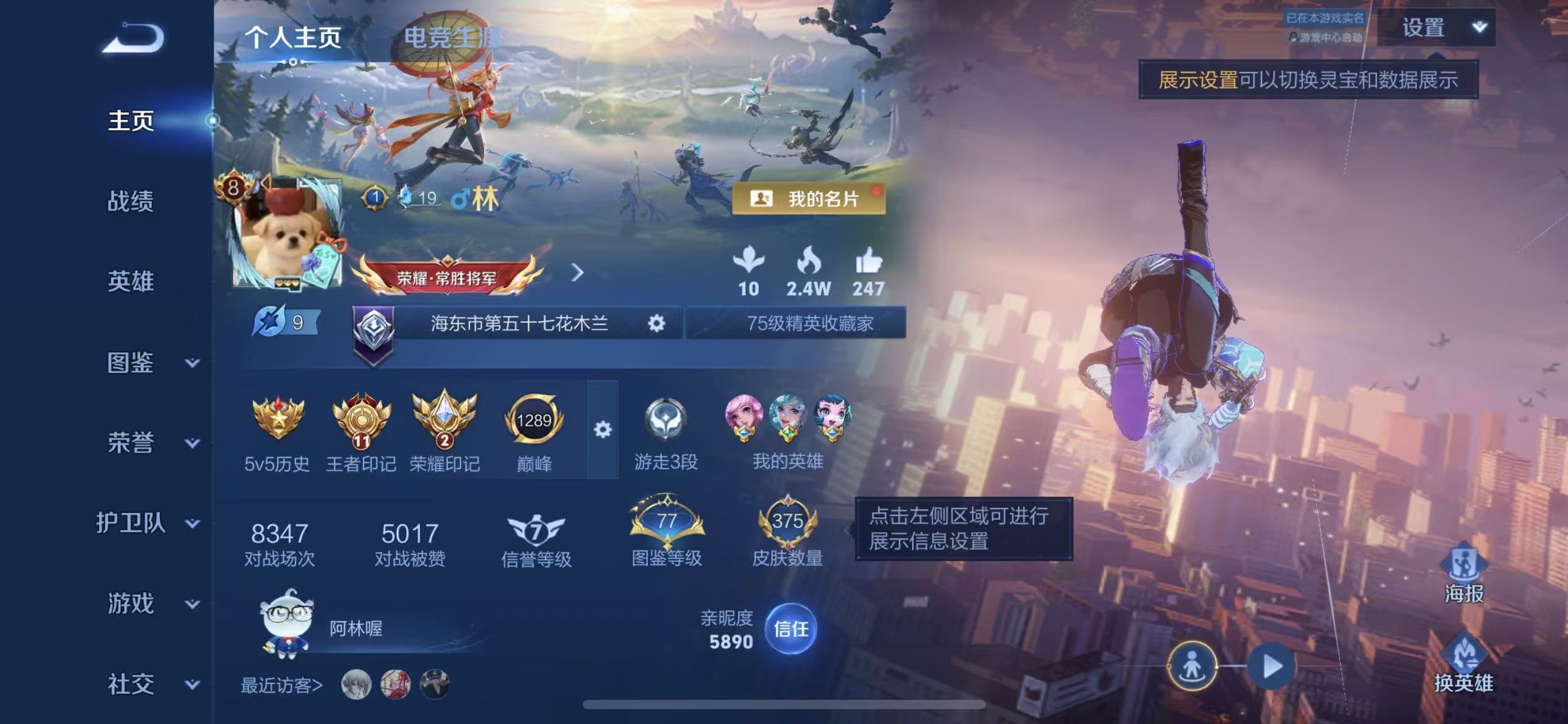 WZCMW4340978王者荣耀账号详情图1