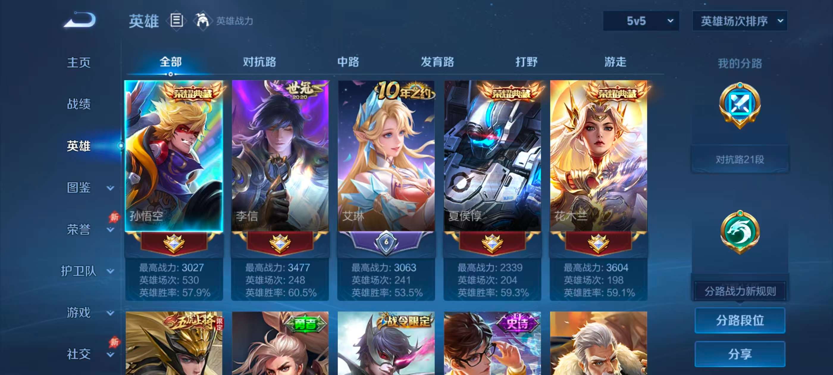 WZCMW4340953王者荣耀账号详情图2