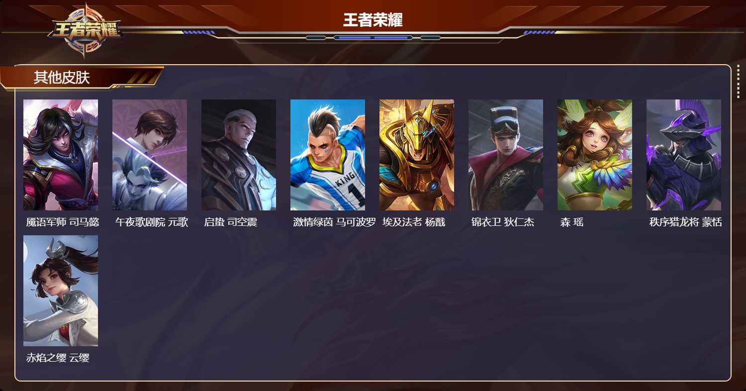 WZCMW4341040王者荣耀账号详情图9