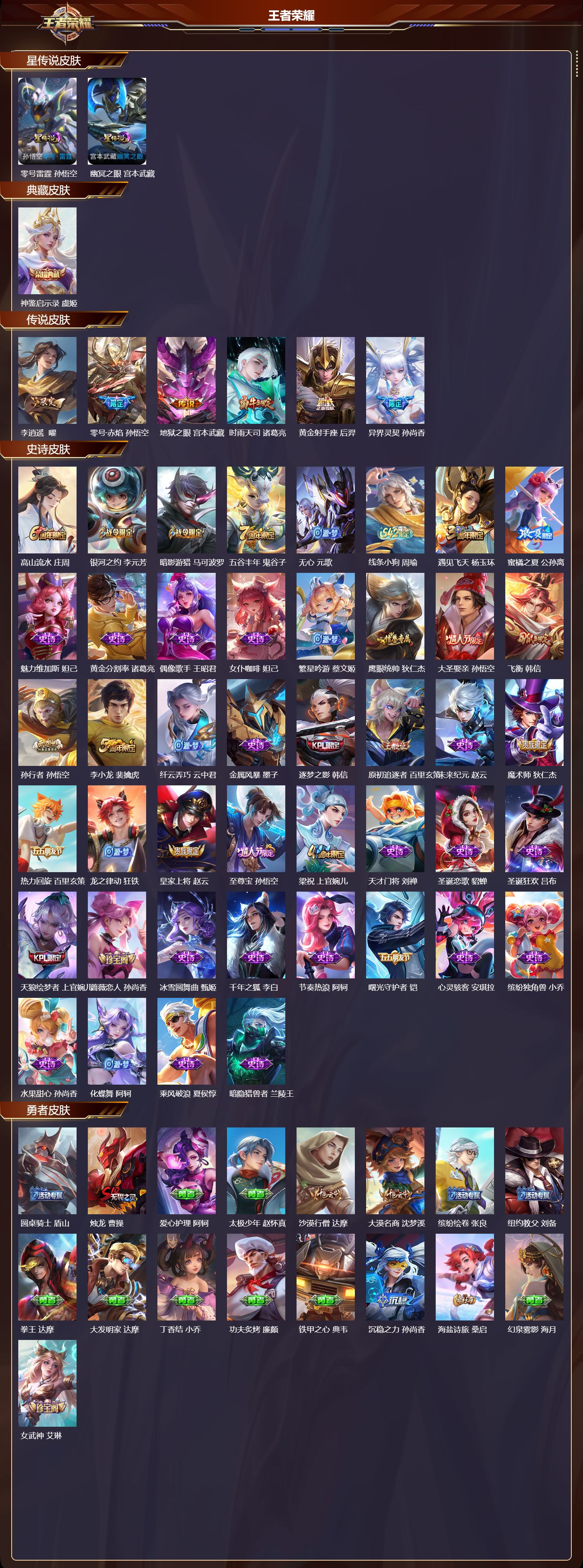 WZQM4323252王者荣耀账号详情图2