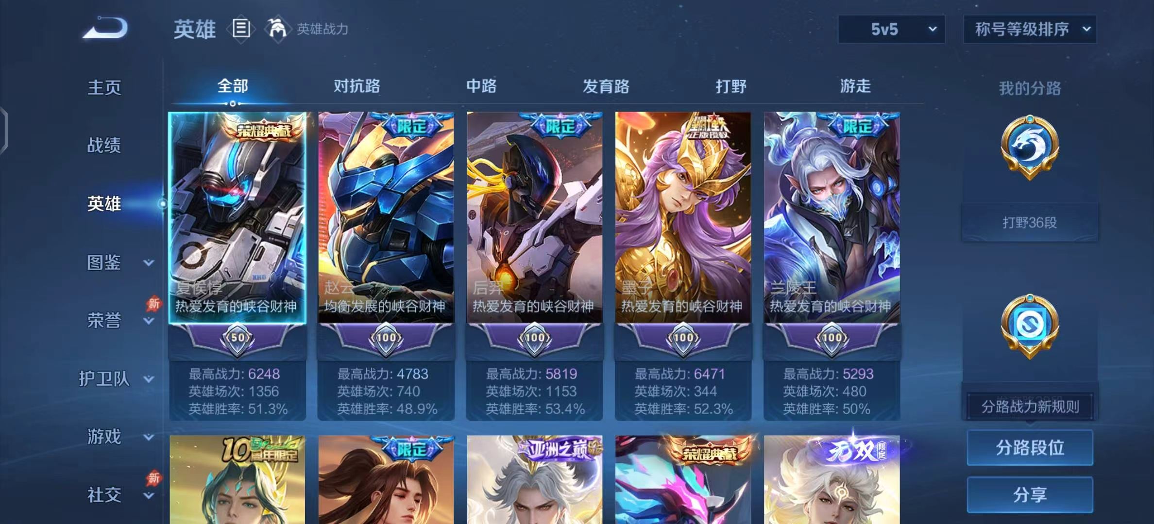 WZCMW4340971王者荣耀账号详情图4