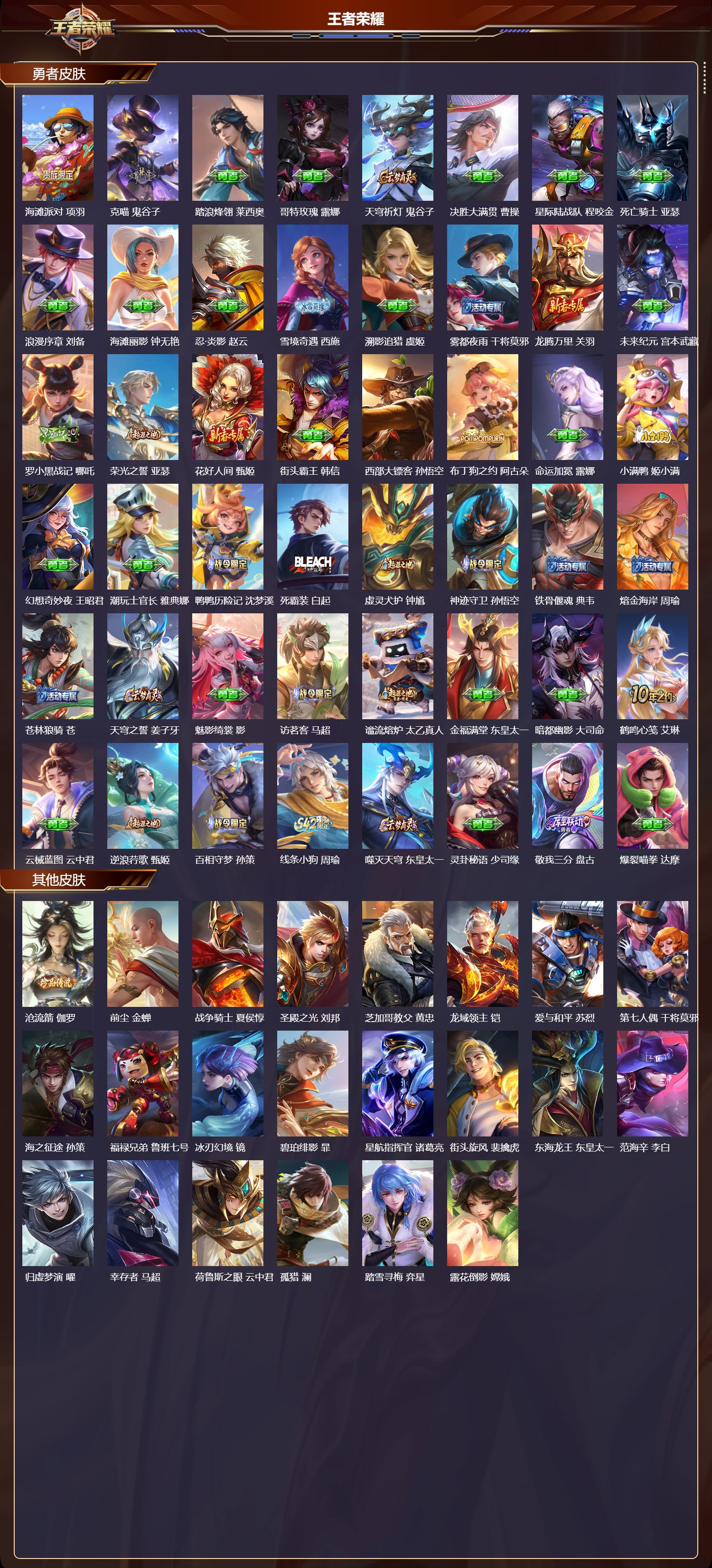 WZQM4324428王者荣耀账号详情图3