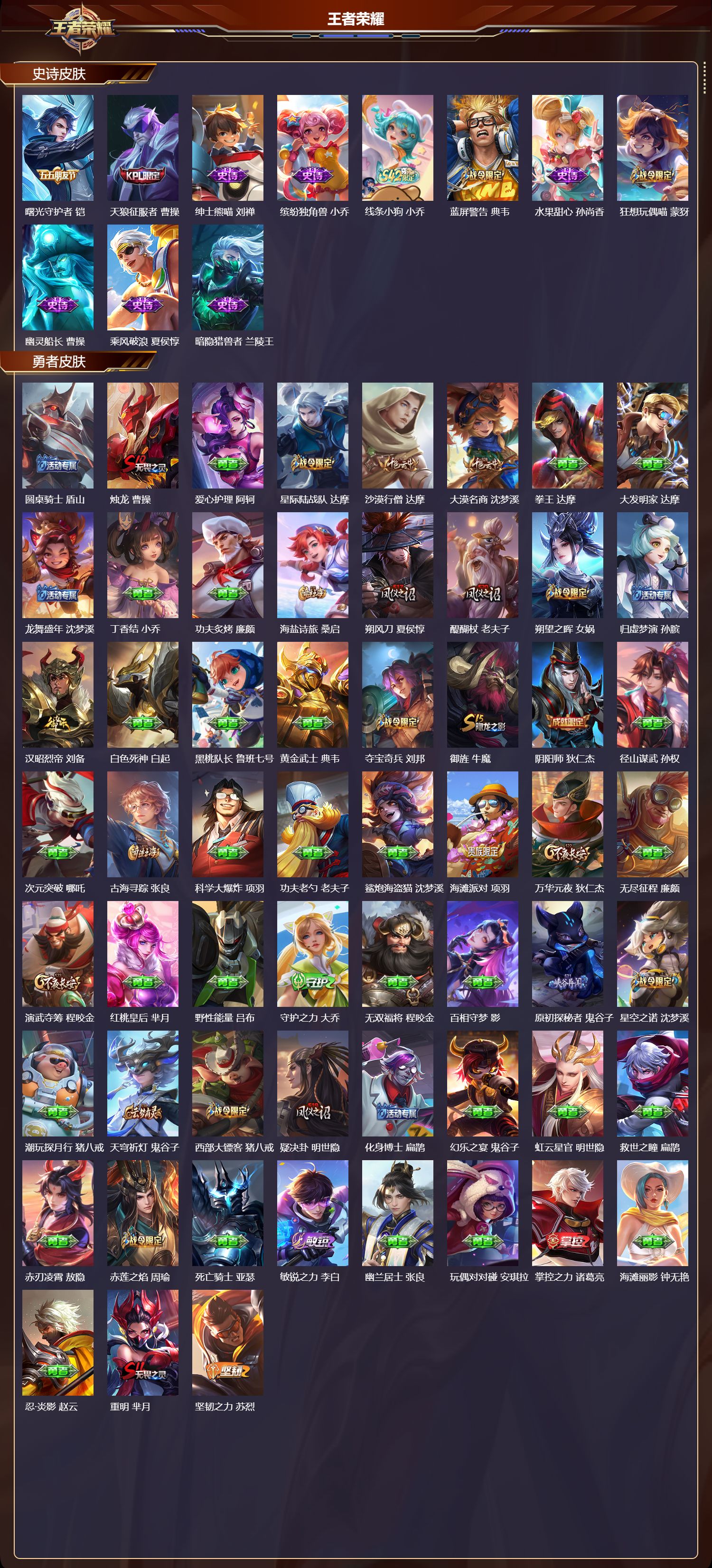 WZQM4322820王者荣耀账号详情图3