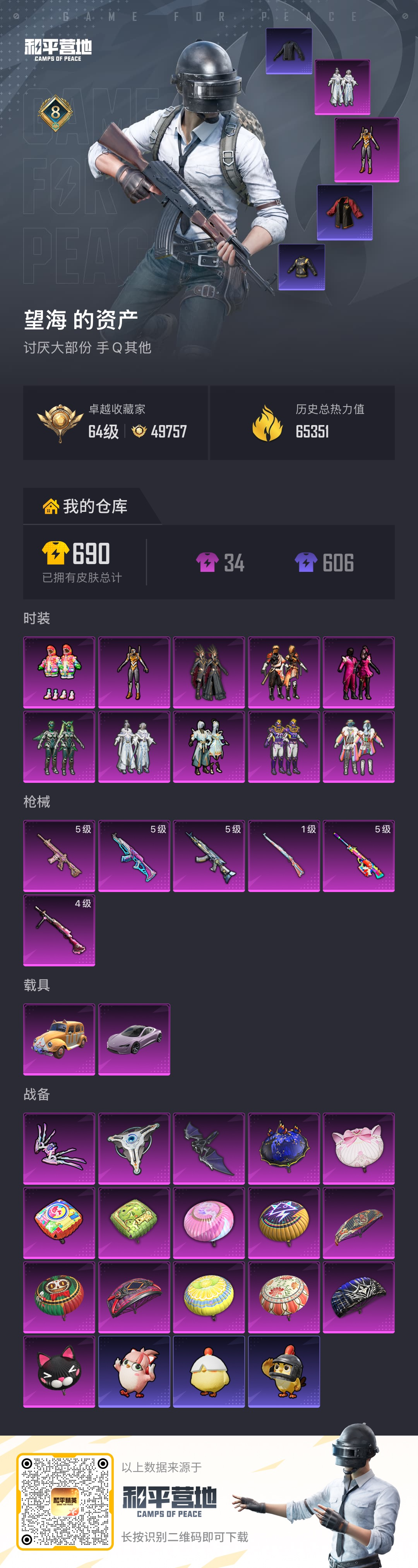 HPCMW4193132和平精英账号详情图1