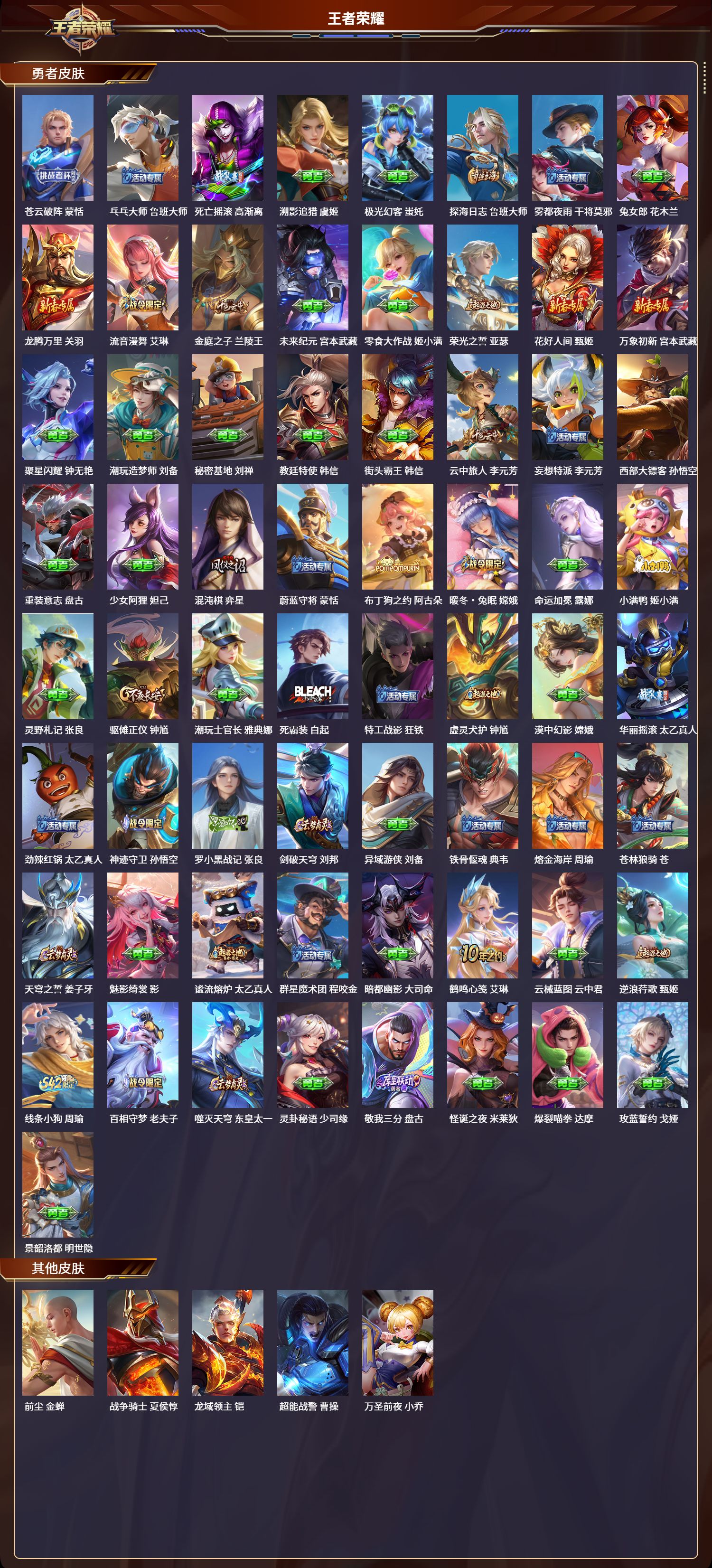 WZLX4325922王者荣耀账号详情图4