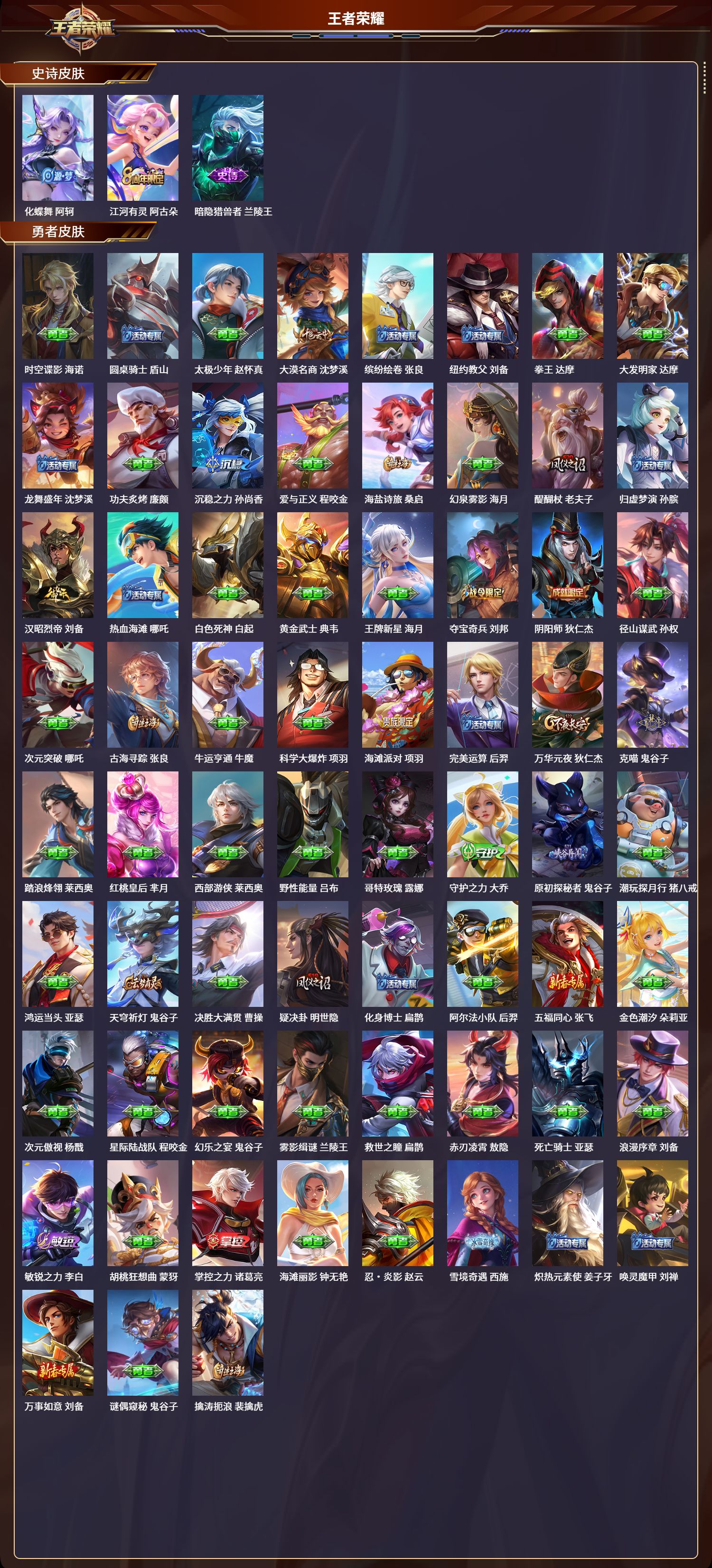 WZLX4325922王者荣耀账号详情图3