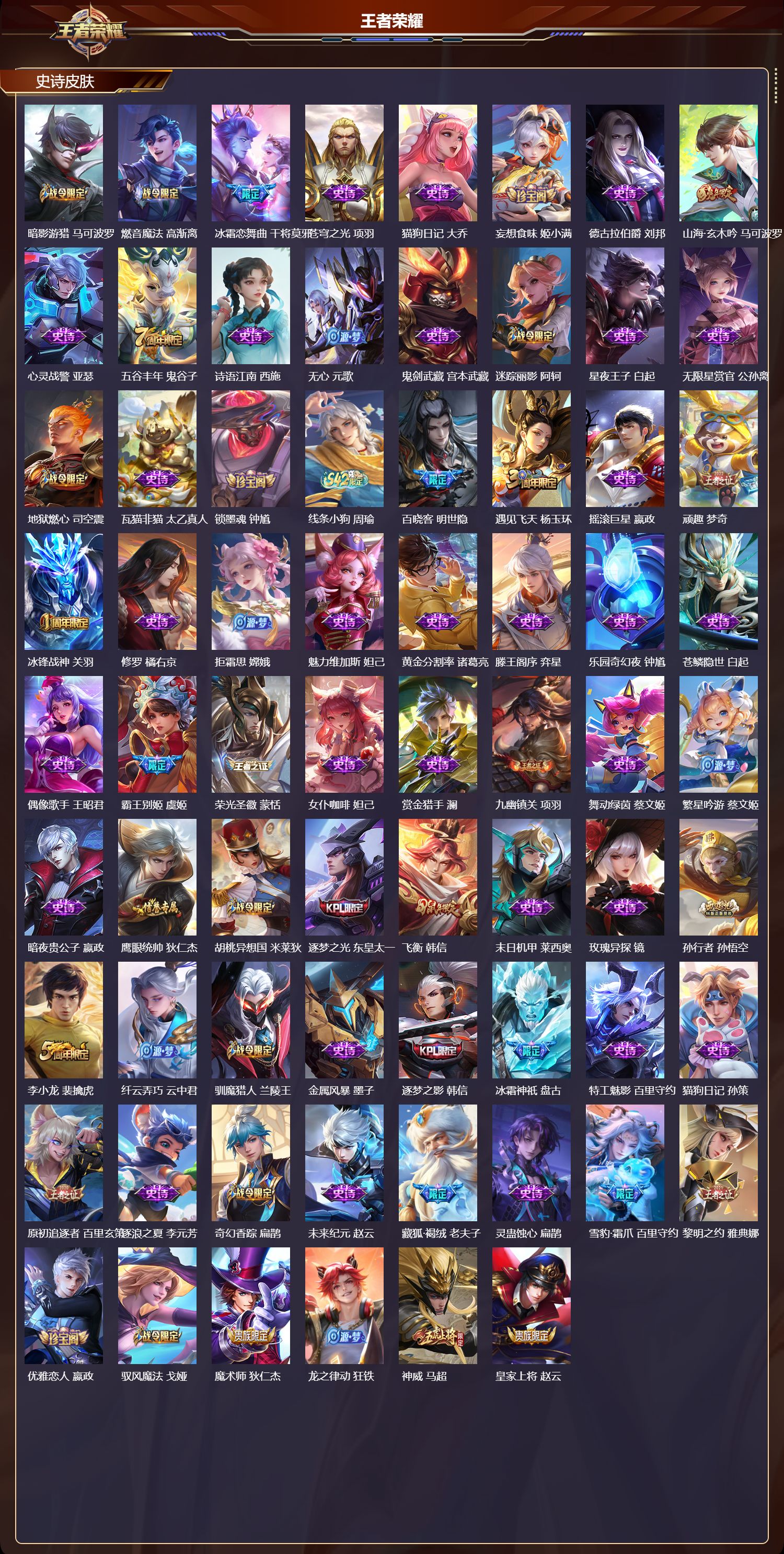 WZCMW4323023王者荣耀账号详情图29