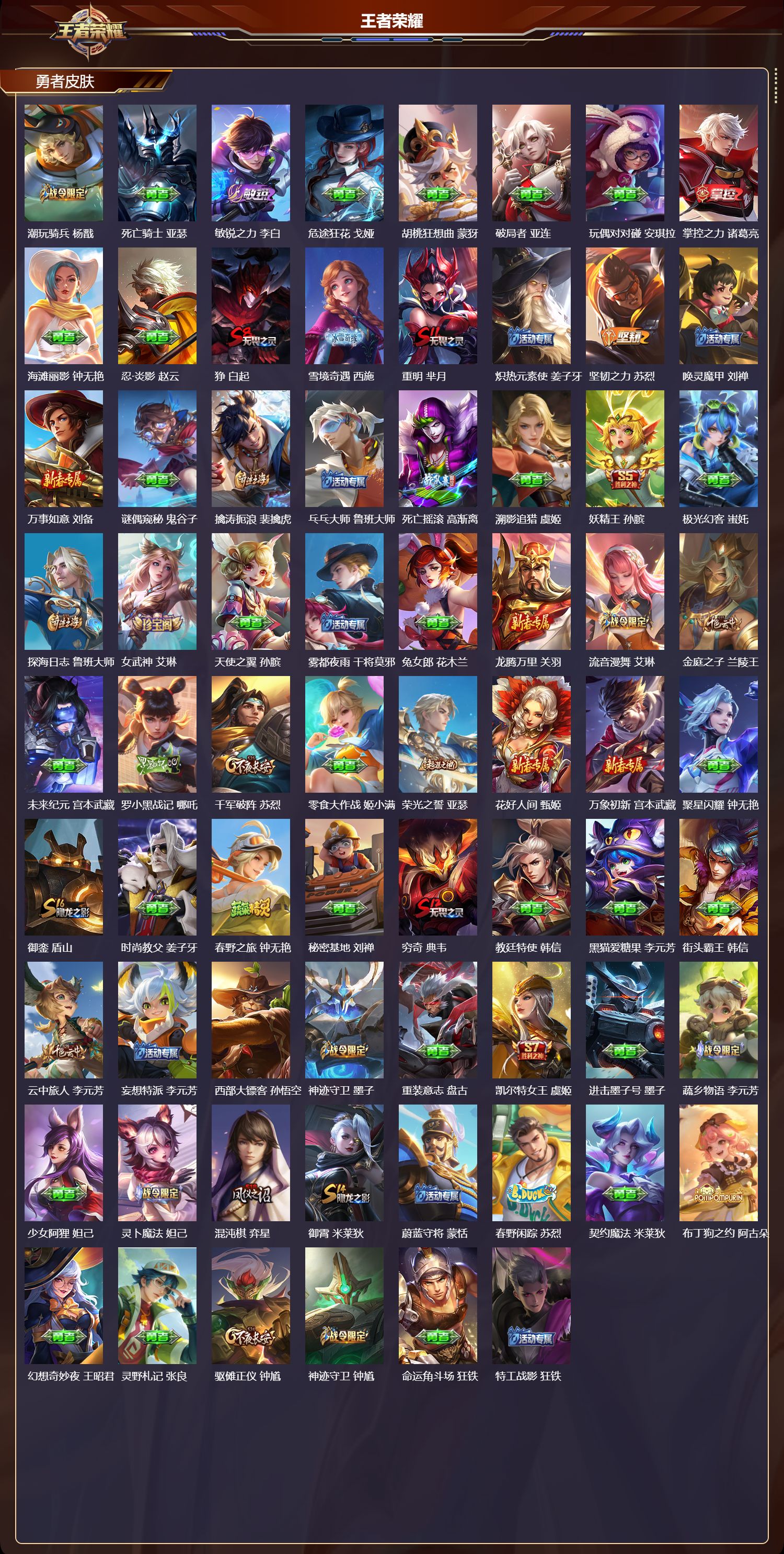 WZCMW4323023王者荣耀账号详情图32