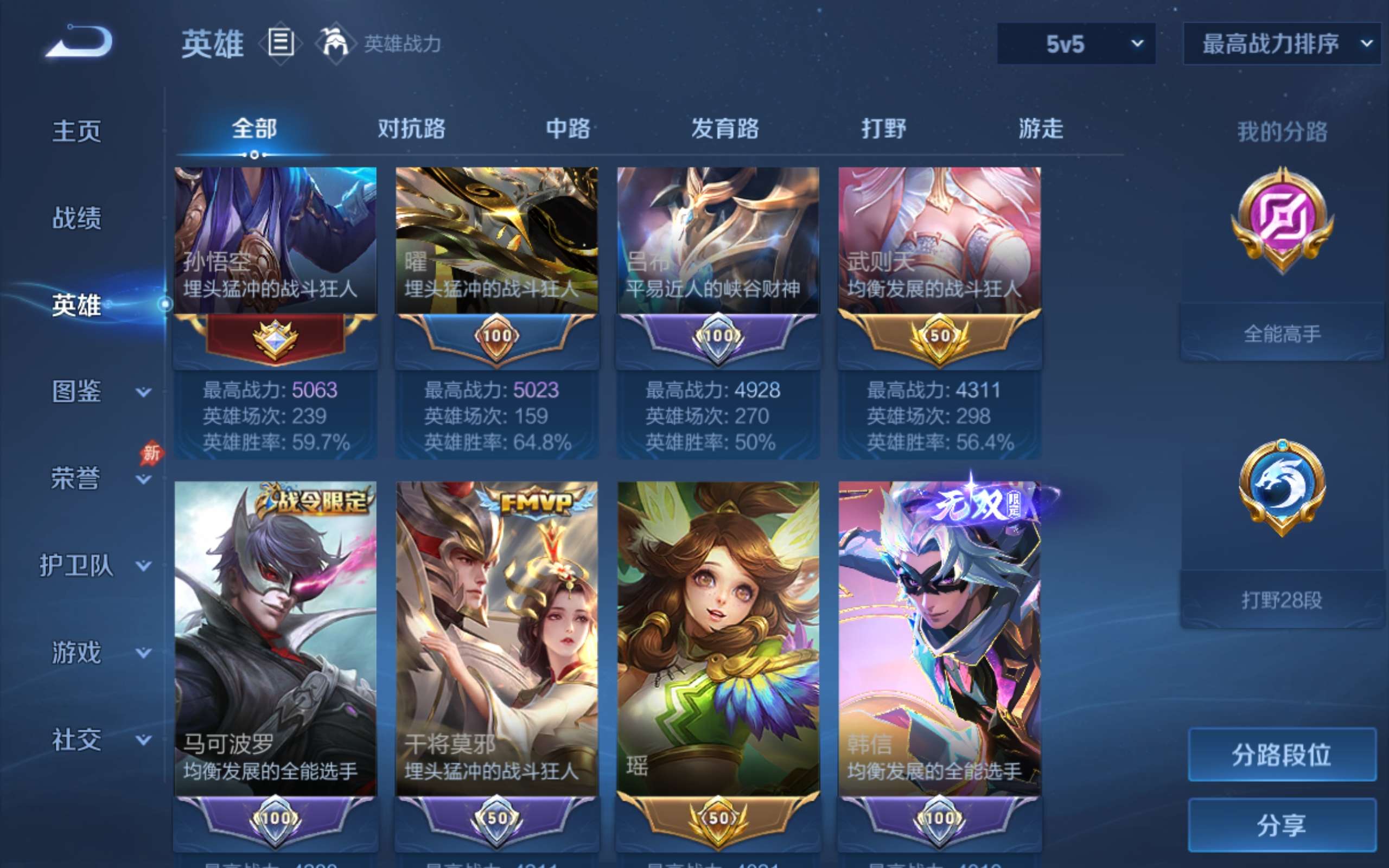 WZCMW4342798王者荣耀账号详情图3