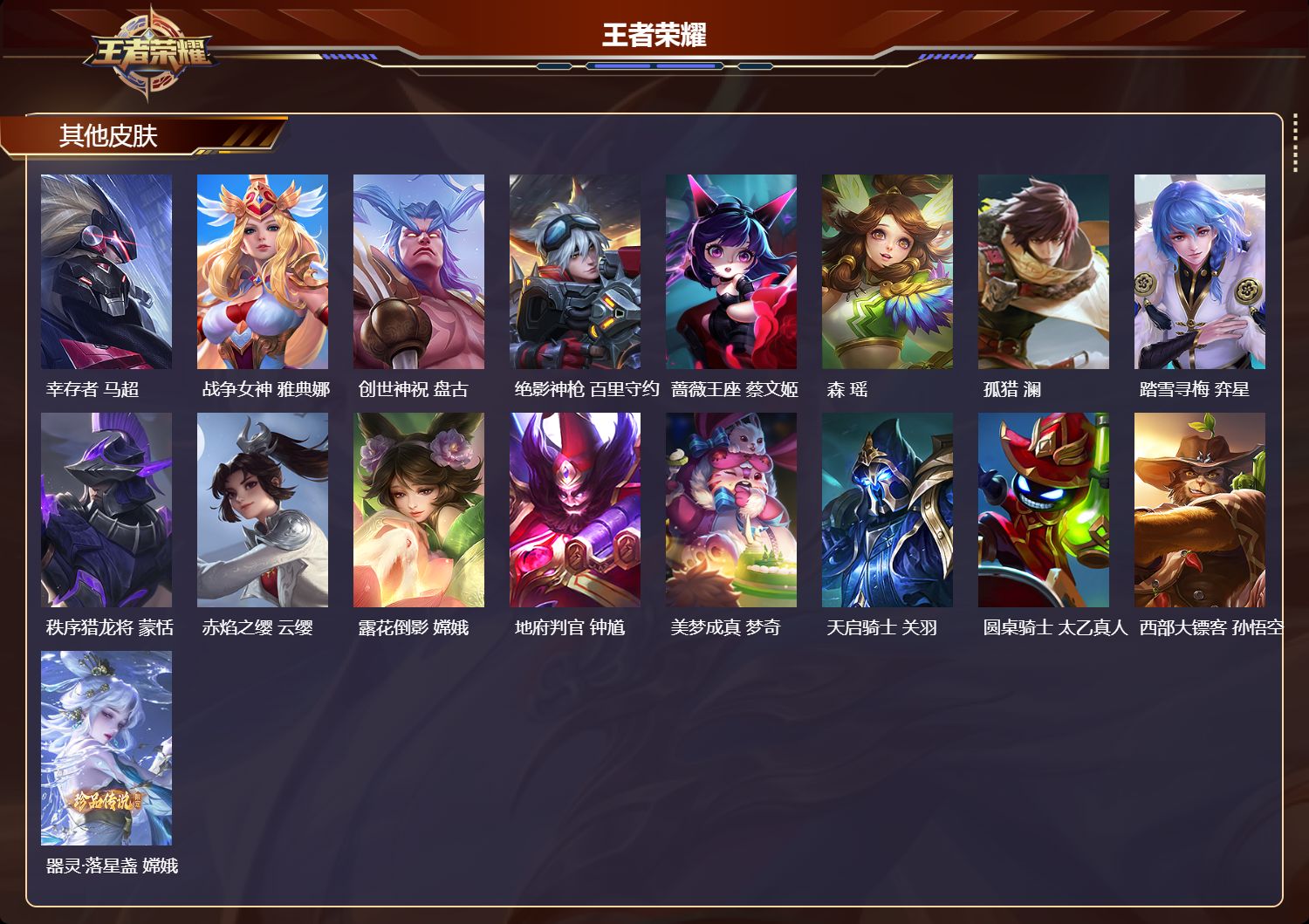 WZCMW4342663王者荣耀账号详情图11