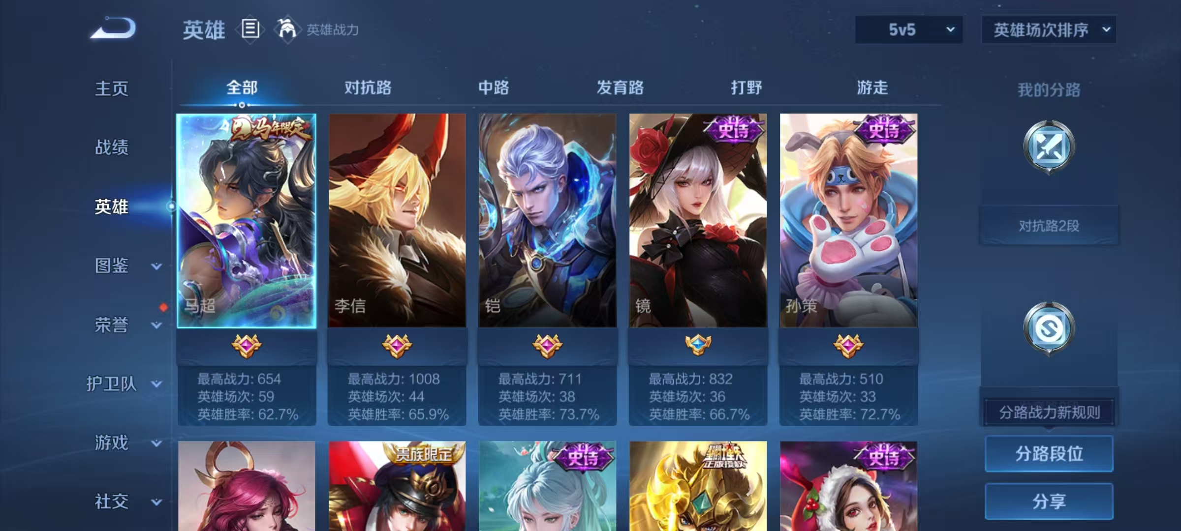 WZCMW4342457王者荣耀账号详情图5